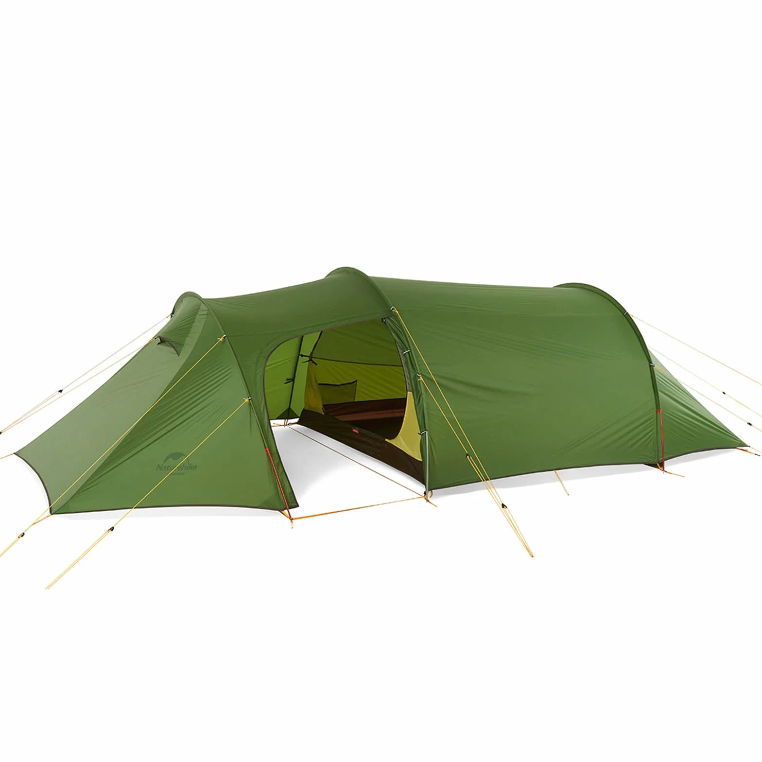 Naturehike Opalus Carpa para Mochileros Carpa Familiar Espaciosa y Liviana para 2/3 Personas Carpa Túnel para 2/3 Personas con Toldo