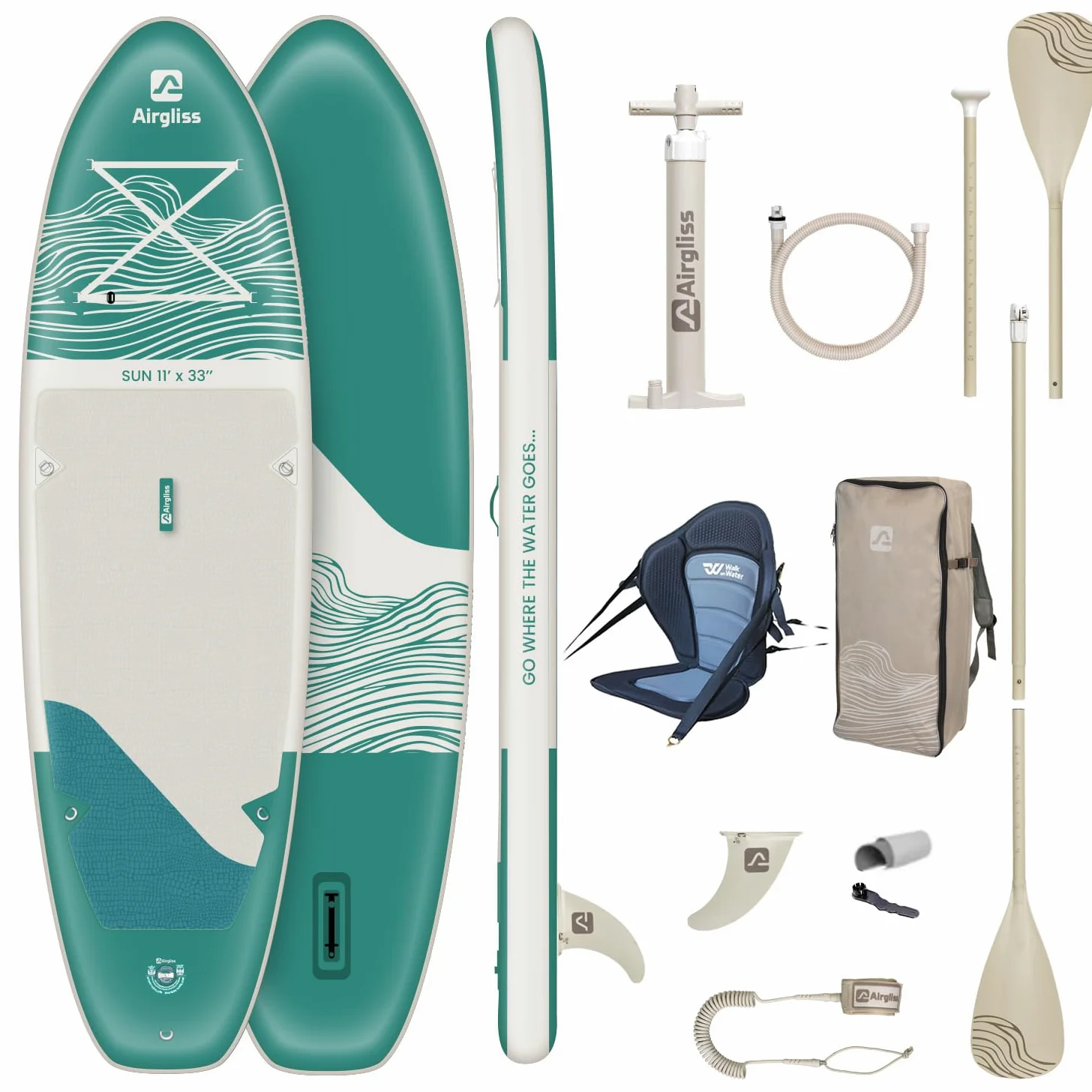 11.0 - Pack convertible para kayak