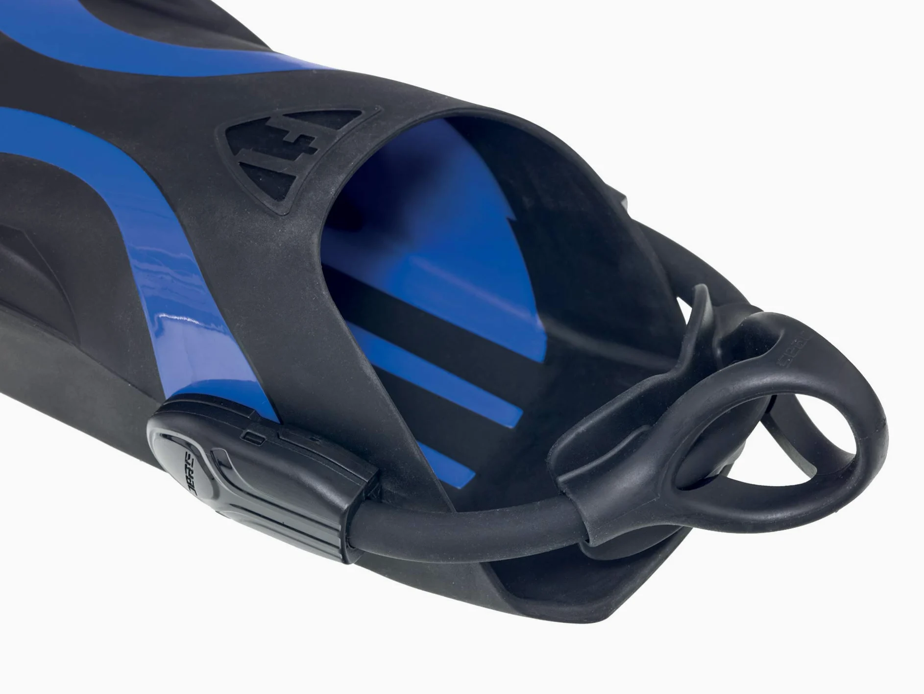 SEAC F1 S-Aletas de Buceo ultraligeras con Correa elástica, 730 Gramos, Unisex Adulto