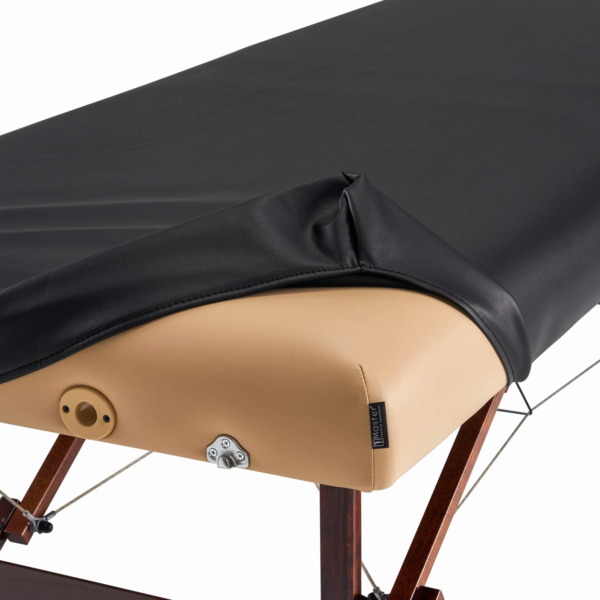Master Massage 10162 Funda protectora para camilla de masaje cuero sintético lavable azul