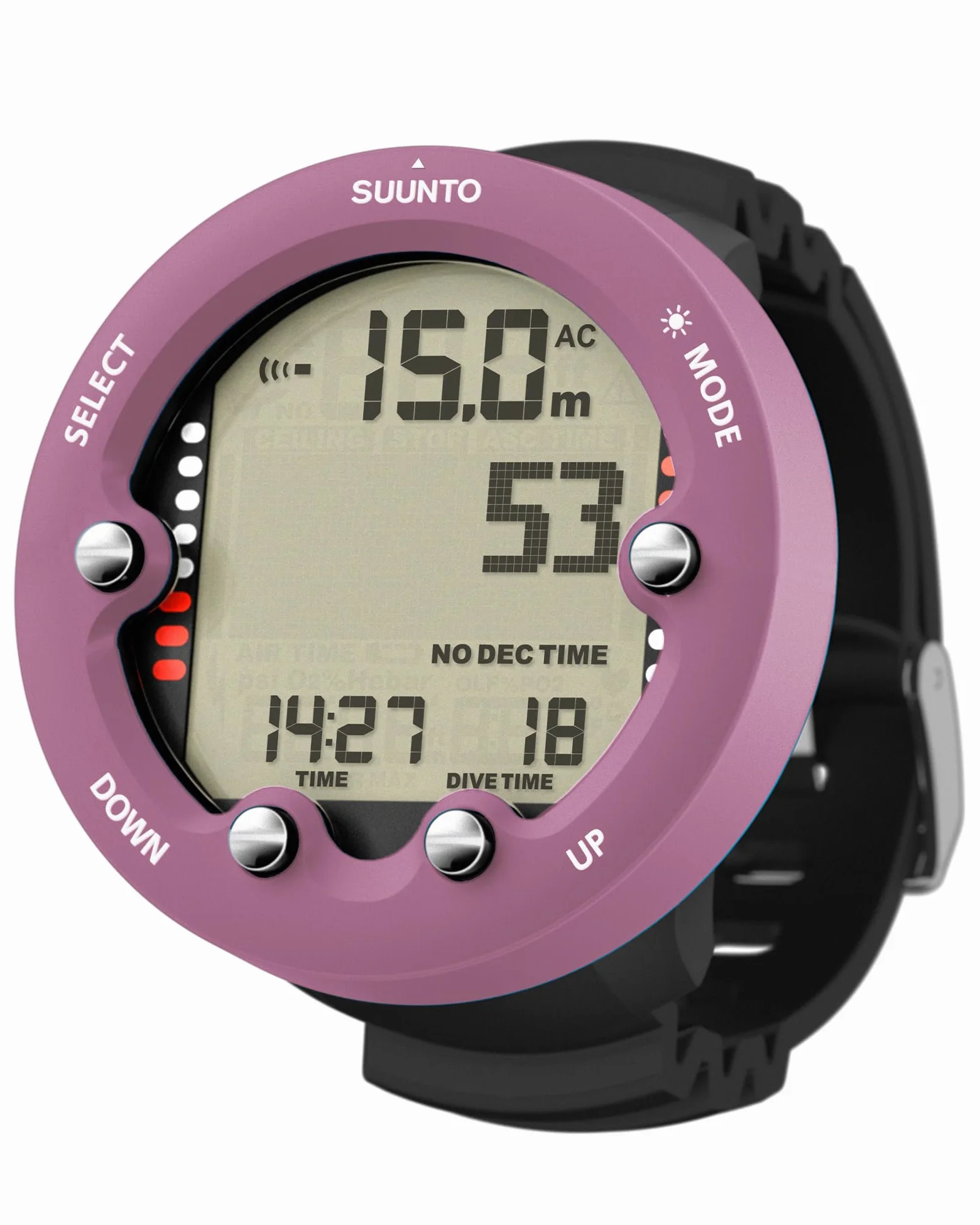 SUUNTO Zoop Novo - Ordenador de buceo de muñeca, Wildberry