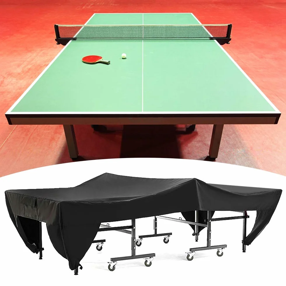 Cubierta de Mesa de Ping Pong Impermeable, Protectora de Polvo con Bolsa de Almacenamiento
