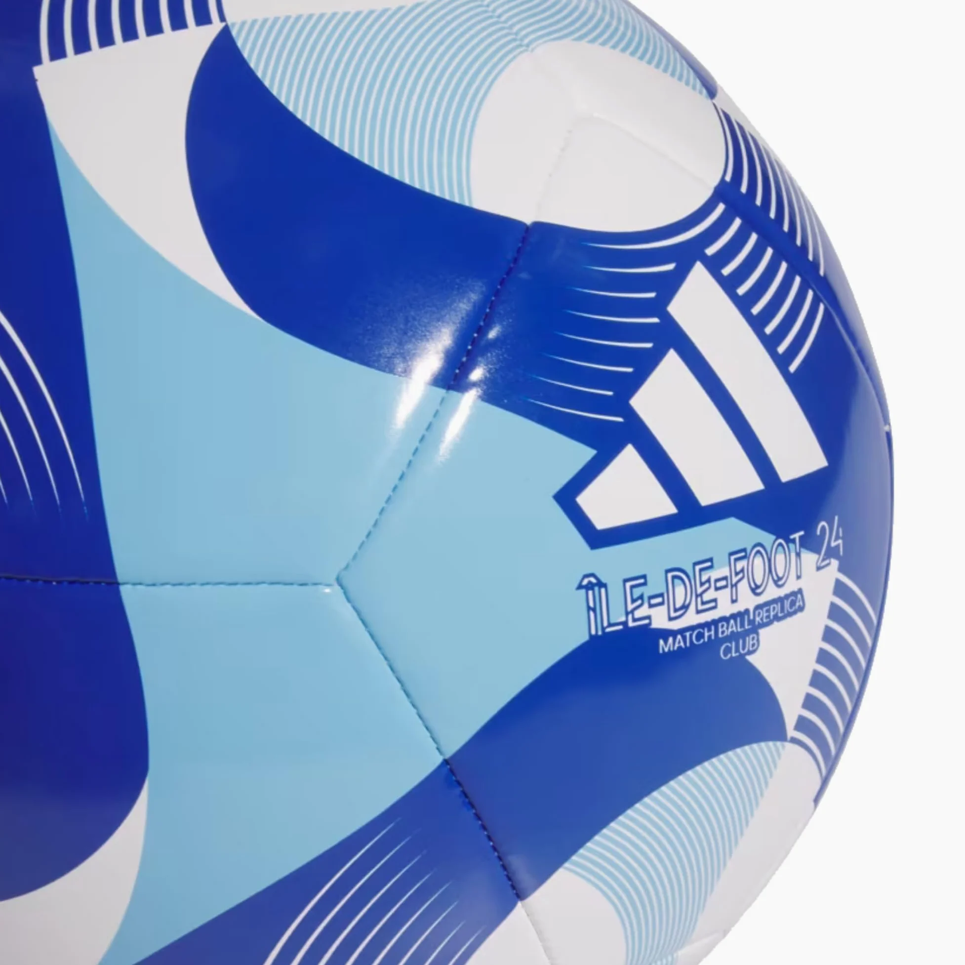 adidas - Balón de fútbol Unisex para Adultos, Color Blanco/Cielo Claro/Azul Real del Equipo, 5