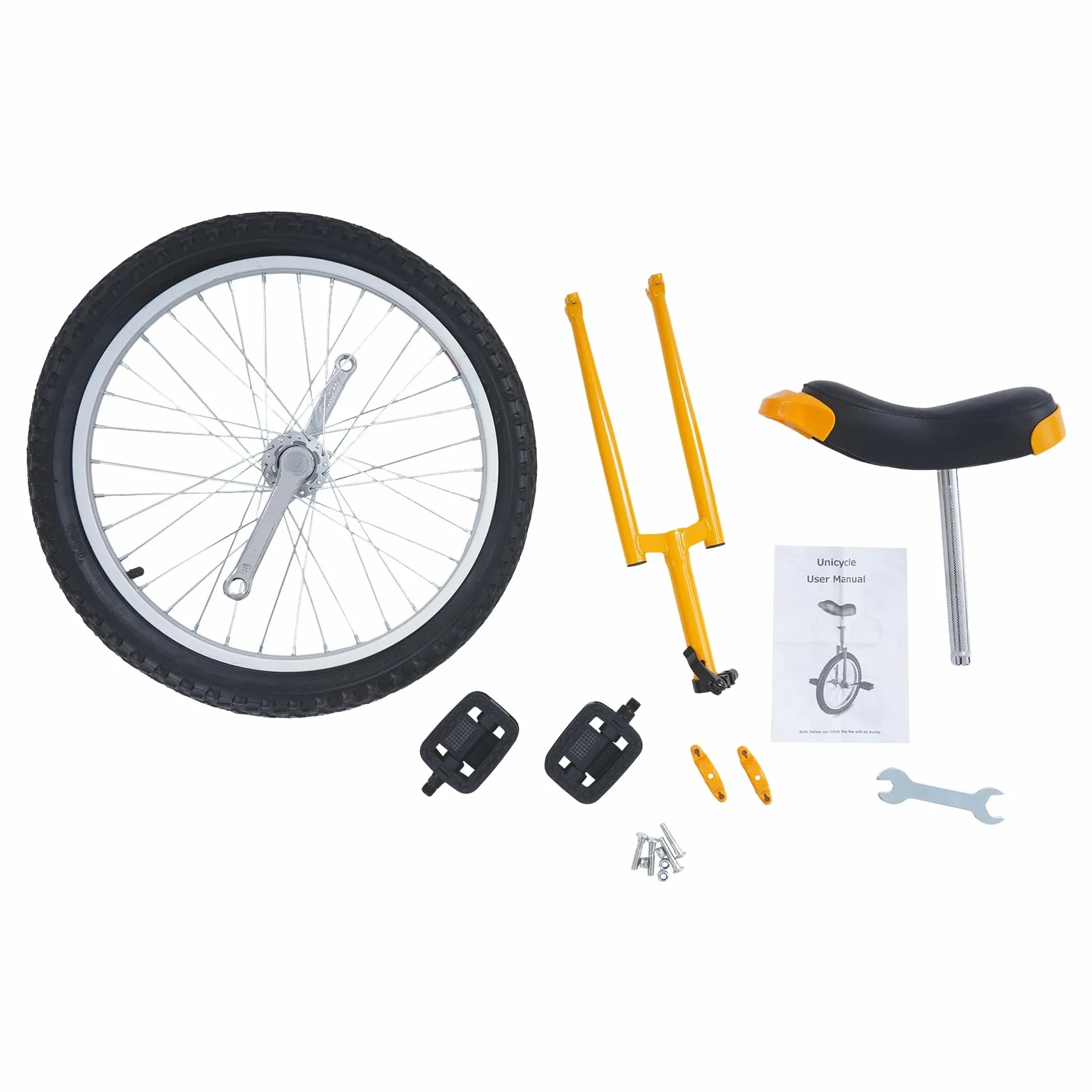 Monociclo independiente, monociclo de altura ajustable para niños con sillín ergonómico para principiantes y profesionales, unisex