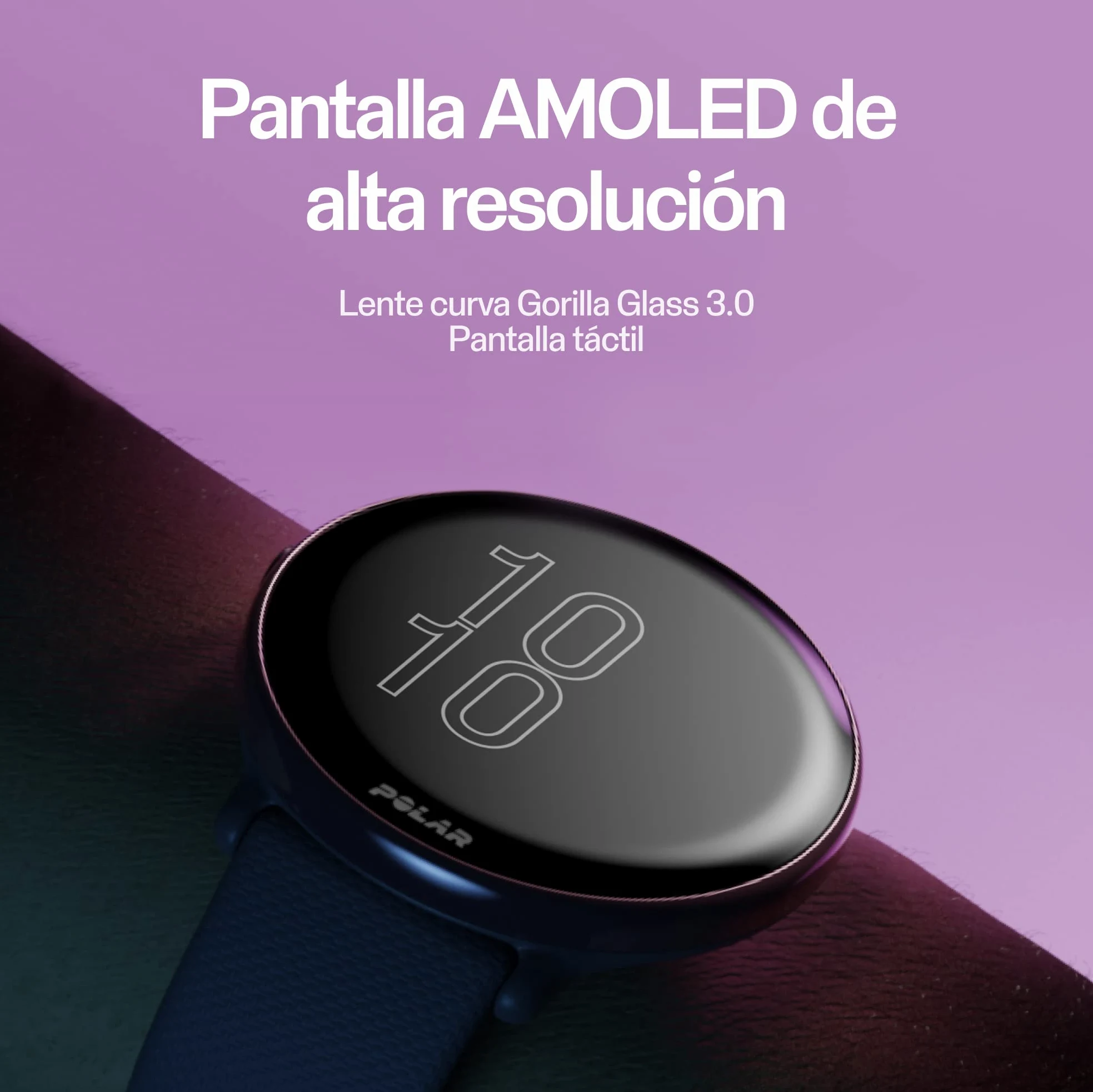 Polar Ignite 3 Reloj inteligente GPS AMOLED Frecuencia cardíaca Análisis del sueño
