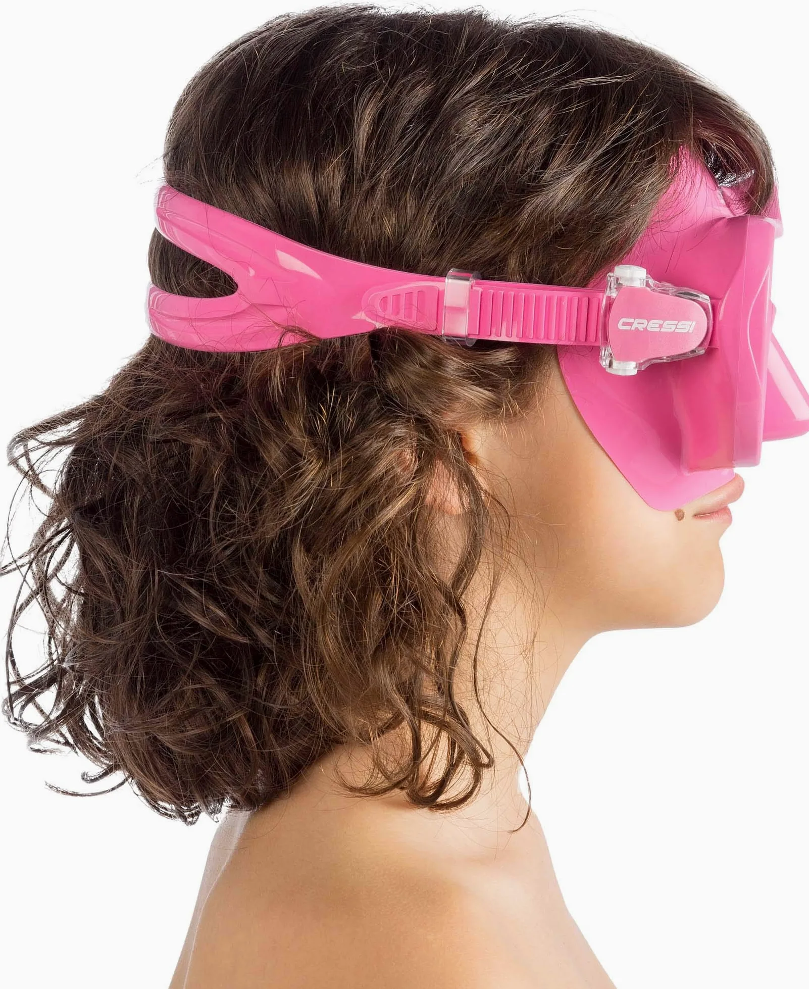 Cressi F1 - Máscara sin Marco o máscara sin Marco + Snorkel Dry Combo Set para Buceo y esnórquel, Talla única, Unisex Adulto