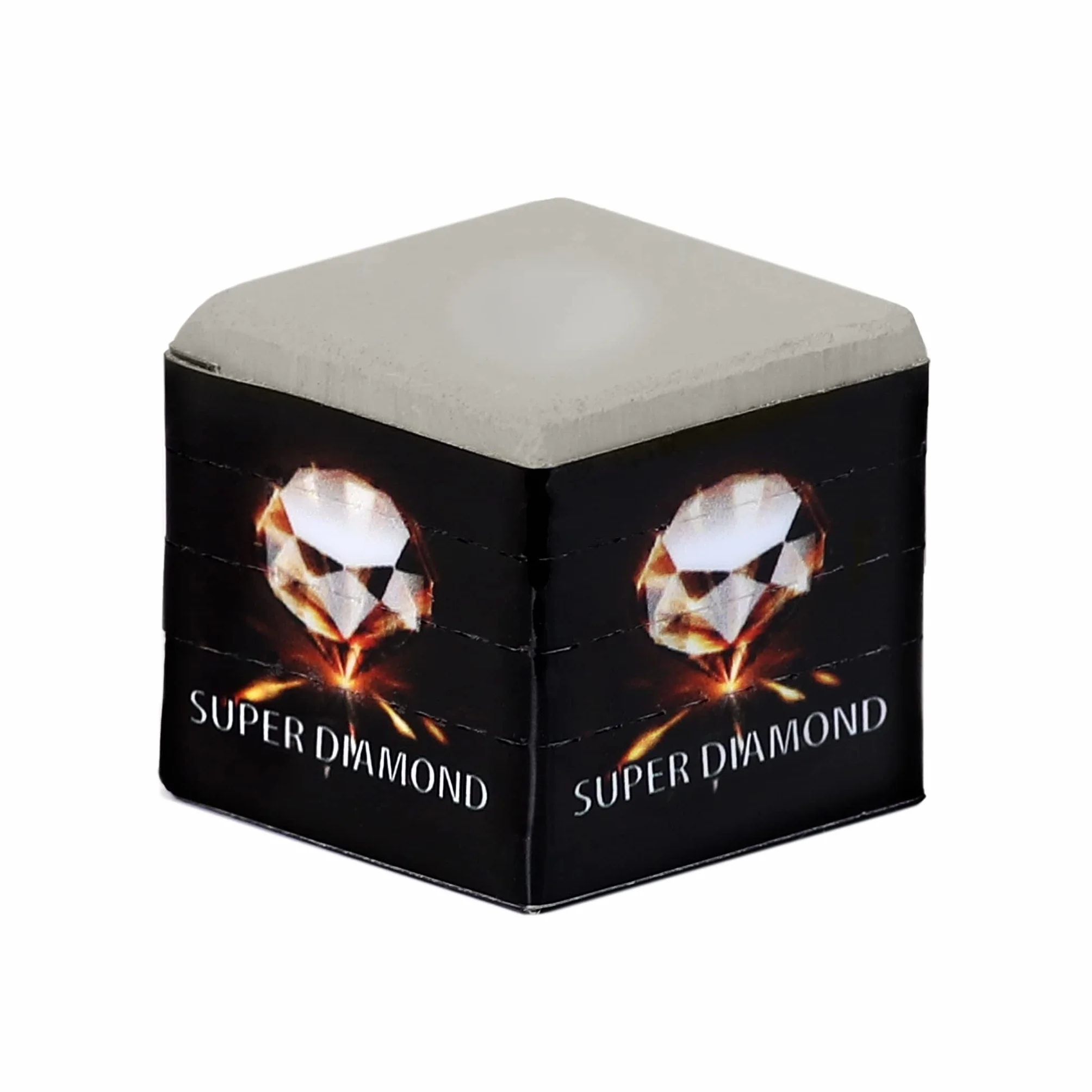 Super Diamond Tiza de billar gris