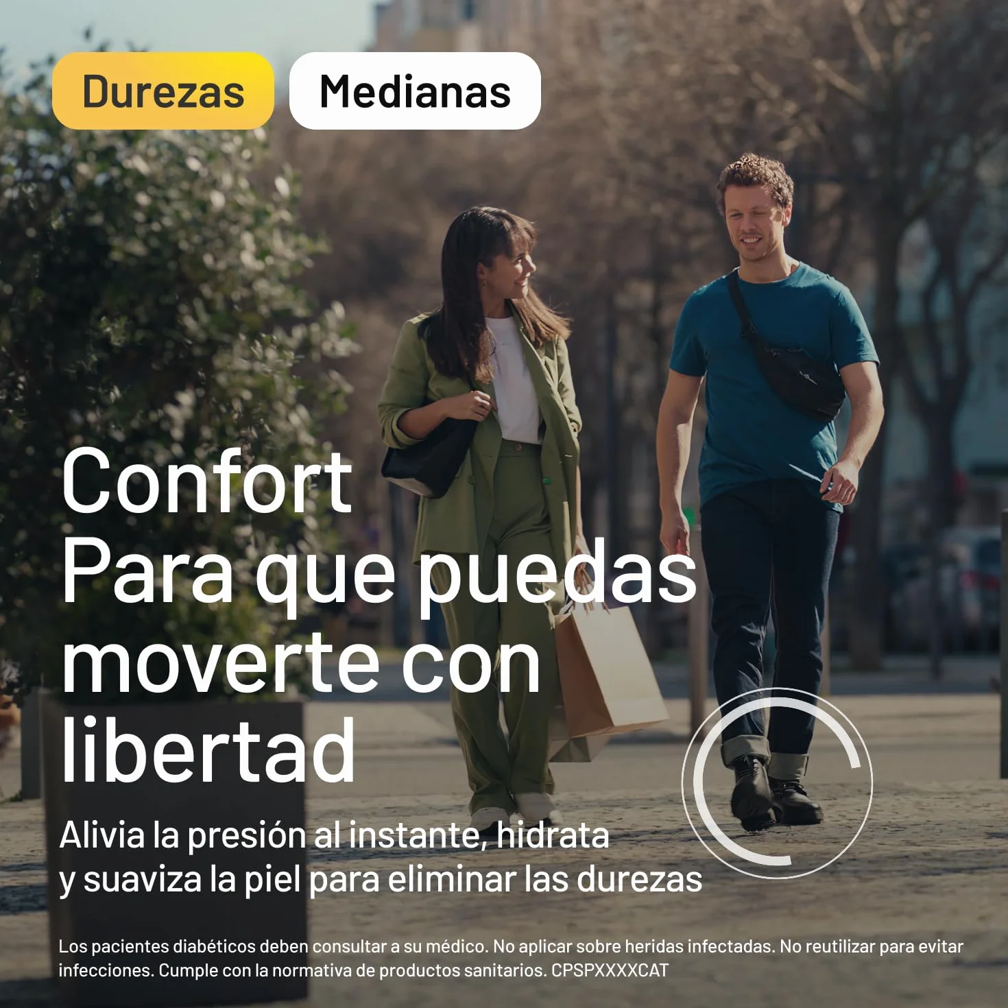 COMPEED Durezas Medianas Eliminación Rápida Alivio del Dolor Pack 6 uds.
