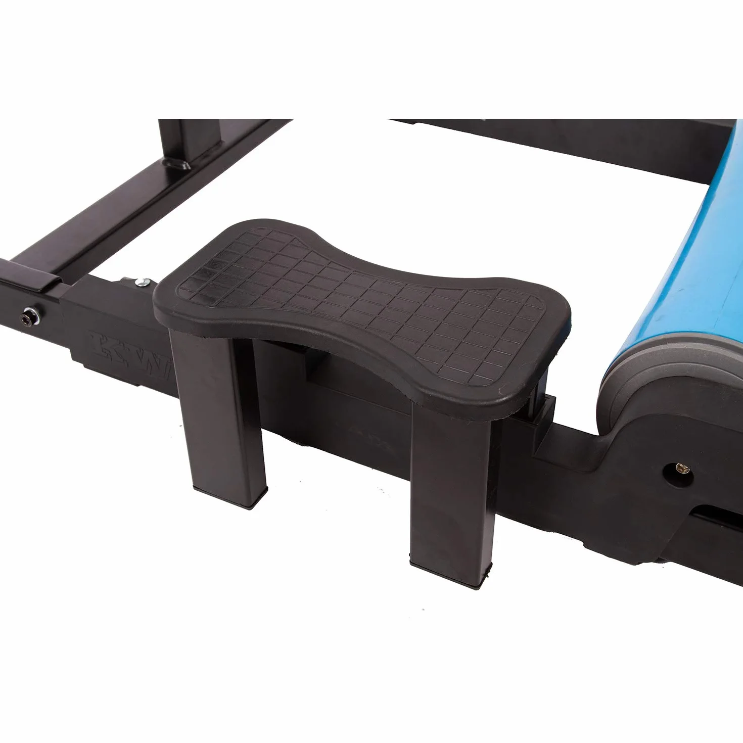 M-Wave Yoke'n'Roll 65 Rodillo de Entrenamiento de Bicicleta, Unisex Adulto, Negro/Azul, für 26"-29"