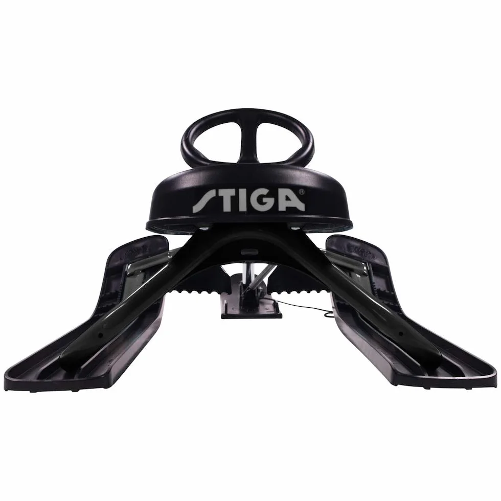 STIGA Snowracer Iconic Trineo Clásico Niños 5+ Años Volante Freno Cuerda Remolque