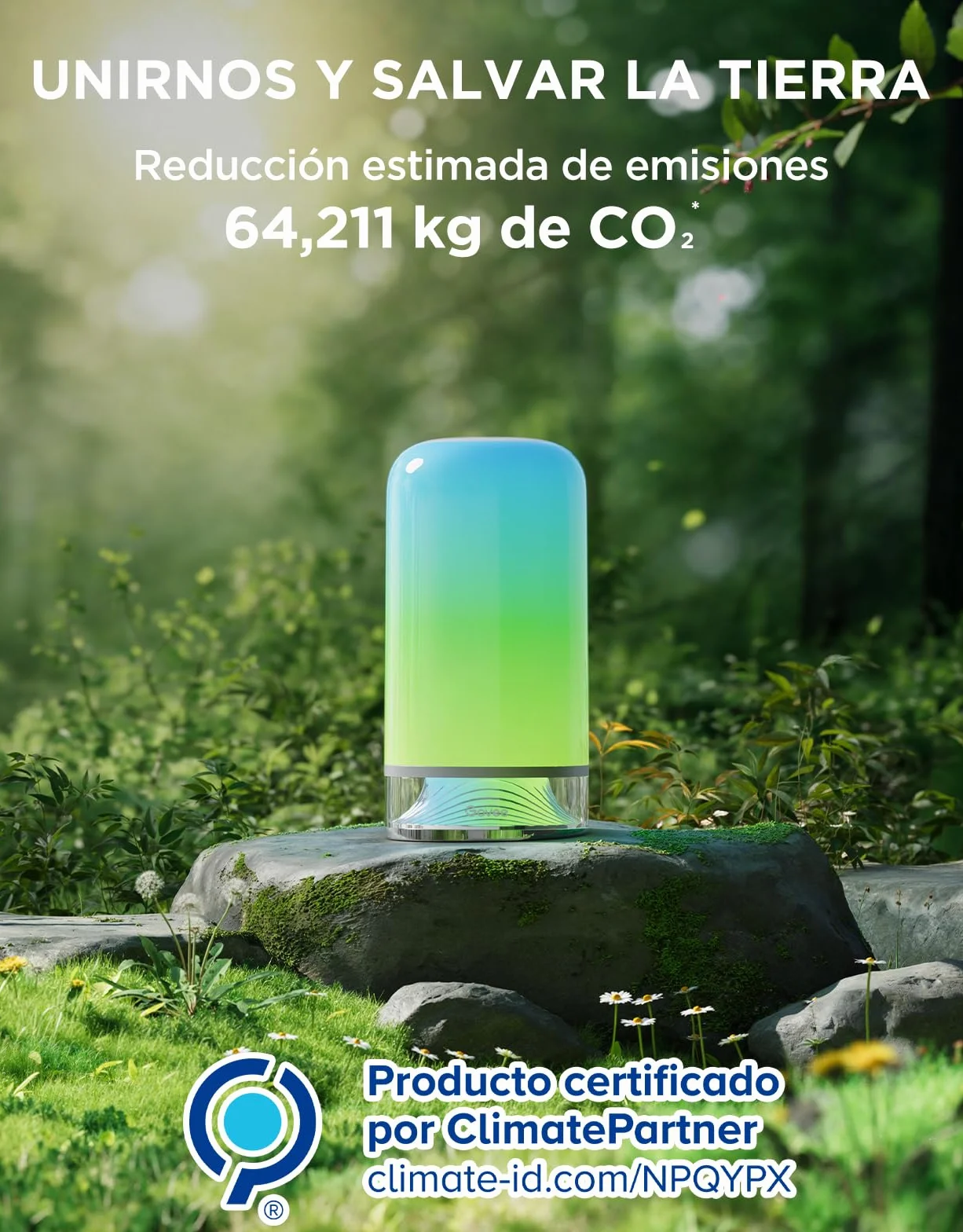 Govee Lamparas de Mesita de Noche Tactiles RGBICWW LED Regulable, 70+ Modos de Escena, 2700-6500K, Compatible con Alexa, Funciona con Matter