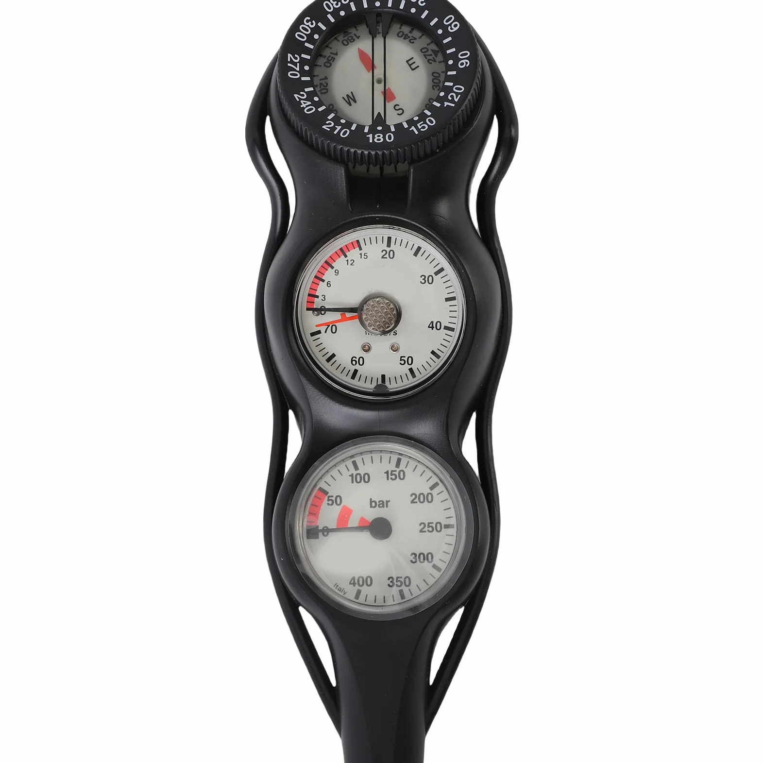 Consola de Buceo de Calibre 3 con Medición de Alta Precisión y Pantalla Clara para Aventuras de Buceo - TPR, 1 Unidad