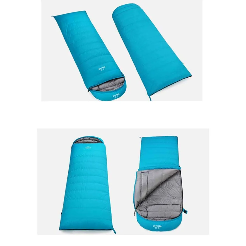 Saco De Dormir De Invierno Down | para Exteriores para Mochileros Y Montañeros con Relleno De Pluma De Pato Ultraligero Y Ultracompacto | 3-4 Temporadas