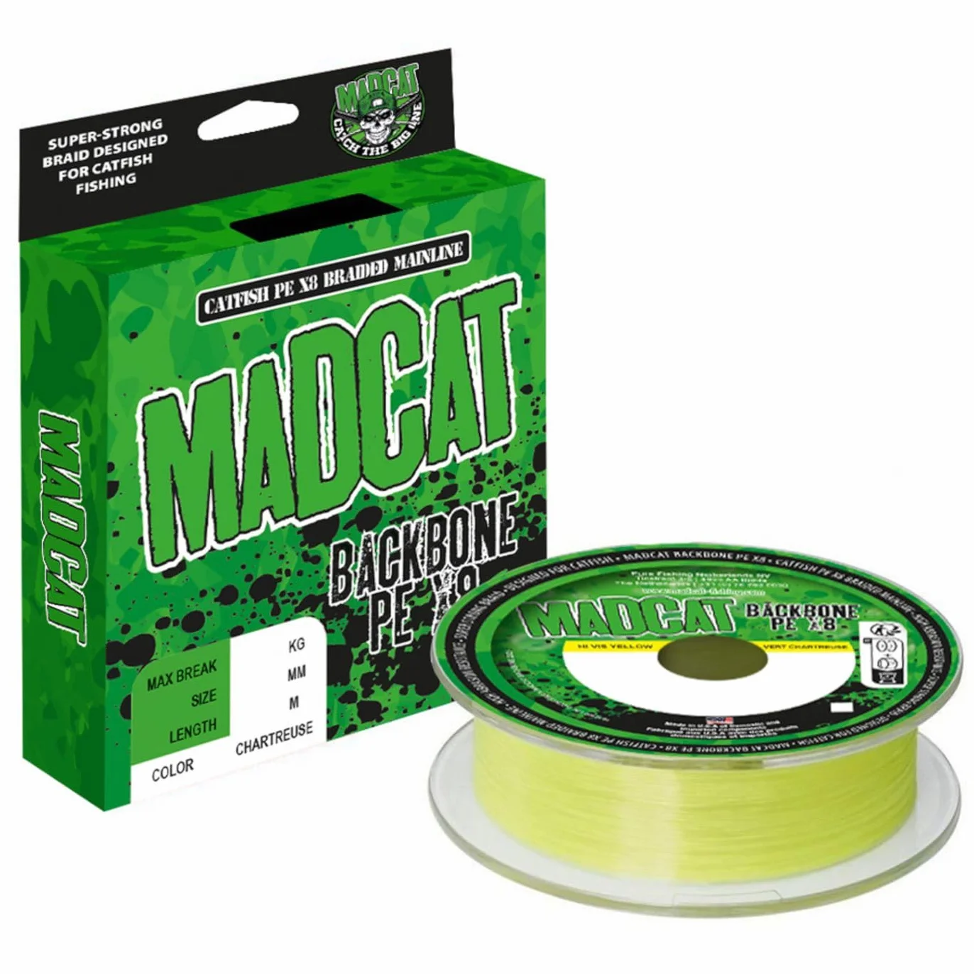 Madcat Backbone Sedal de pesca trenzado 300 m