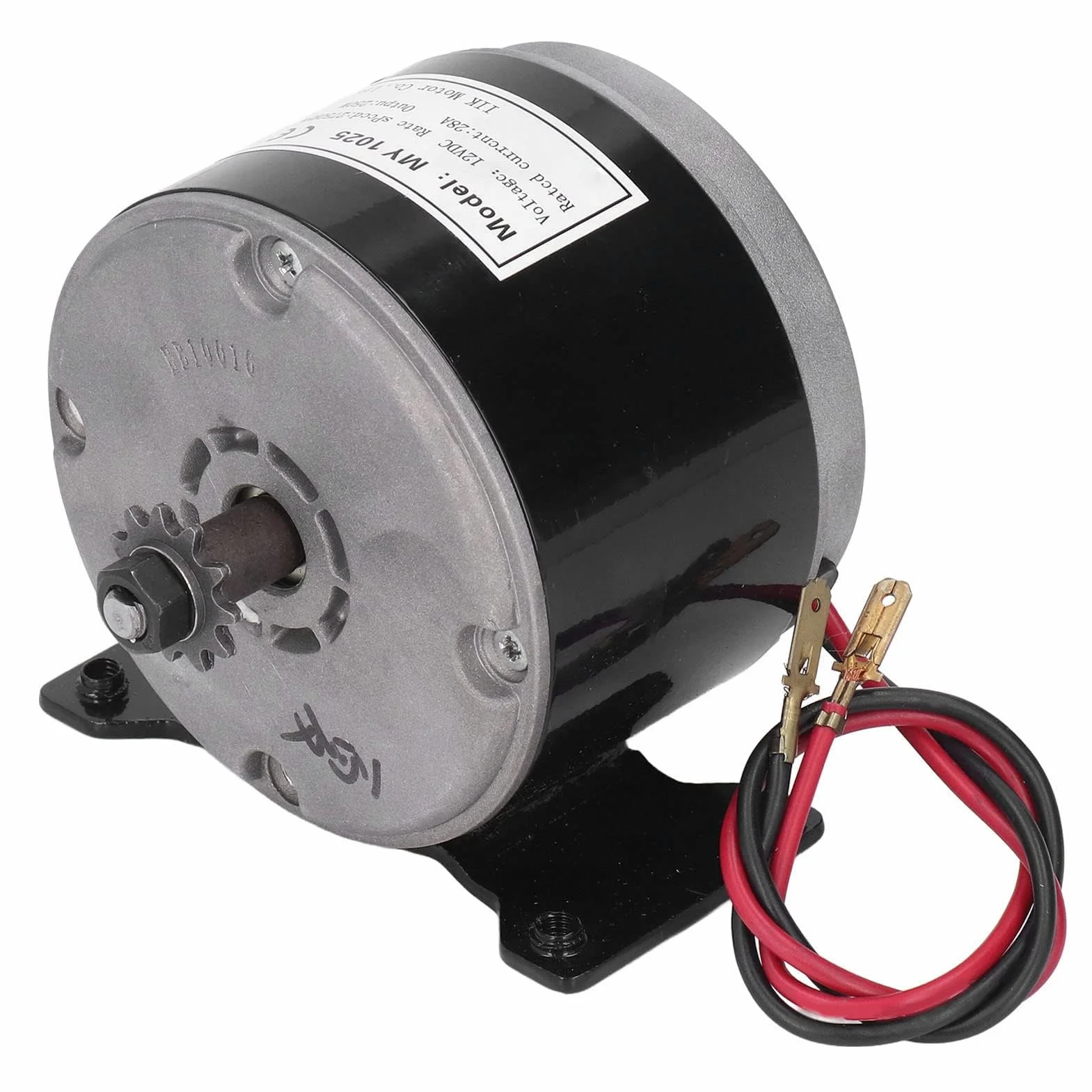 Motor DC Cepillado 12V 250W 2750rpm MY1025 para Scooter Eléctrico