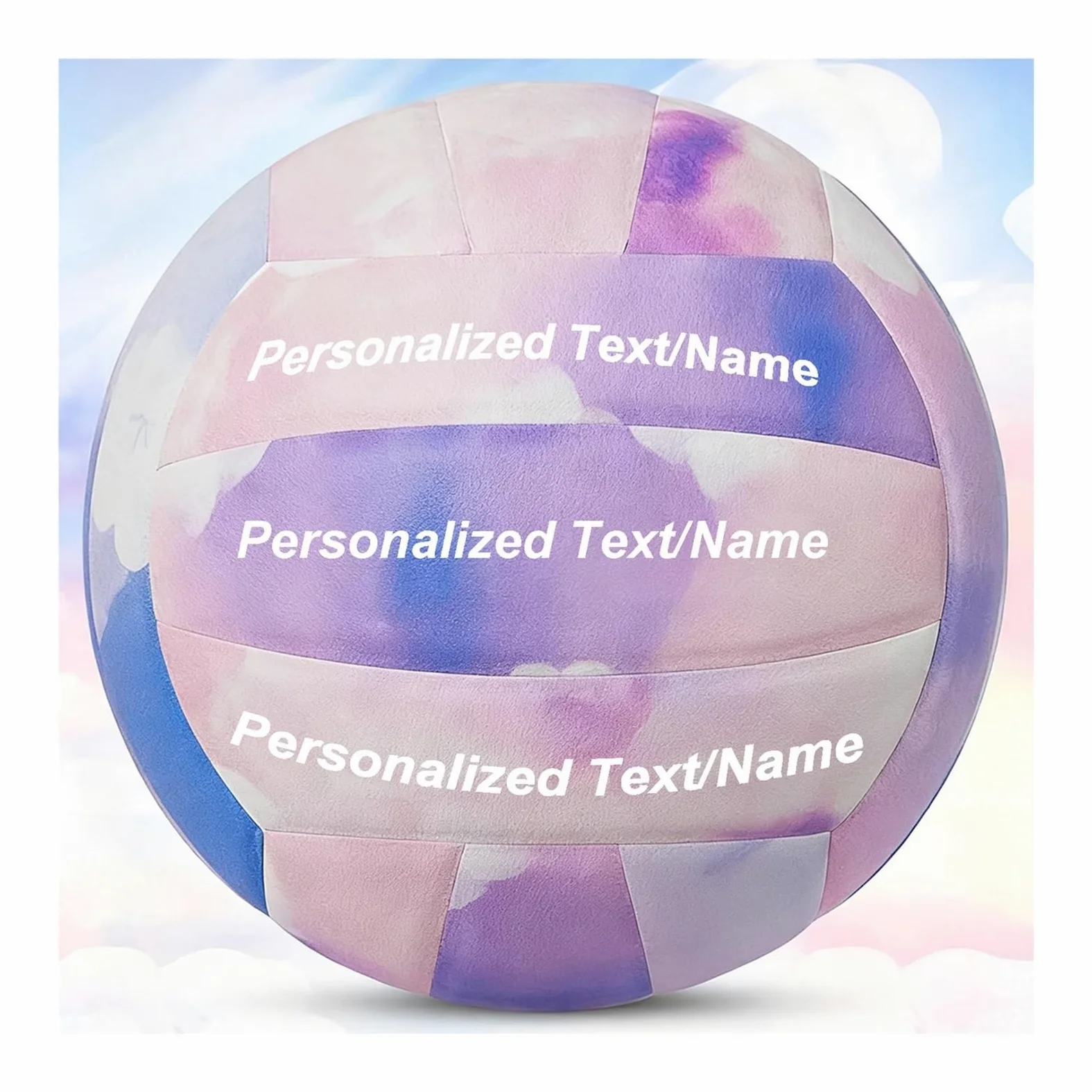 Balón De Voleibol Personalizado Talla 5, Regalo De Voleibol Personalizado con Nombre/Texto, Voleibol Suave, Hijo Hija Personalizado Interior Exterior Balones Deportivos