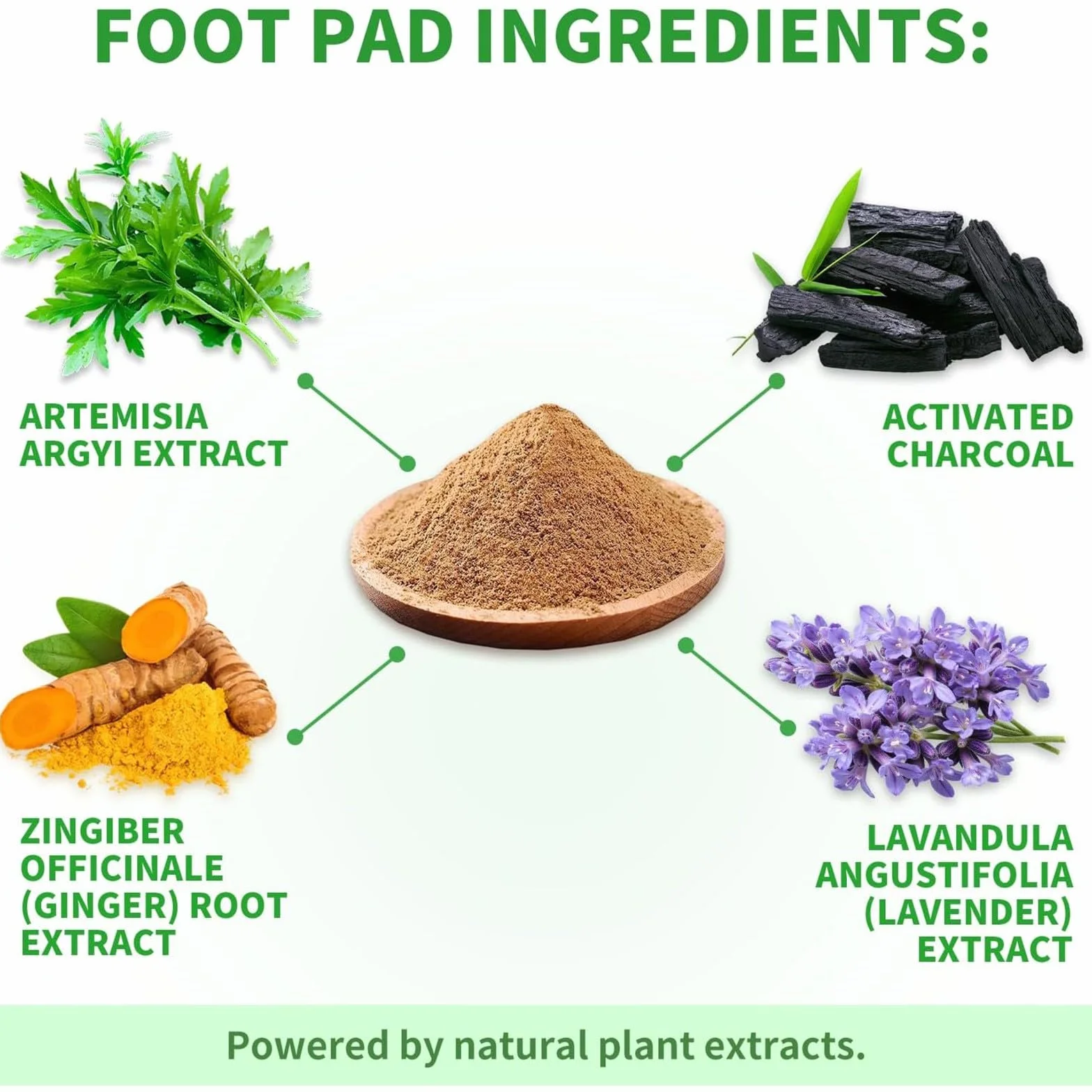 Parches Detox para Pies, Naturales Bambu Ajenjo, Eliminar Toxinas, Alivio Dolor y Estrés, Mejorar el Sueño, 30 Piezas