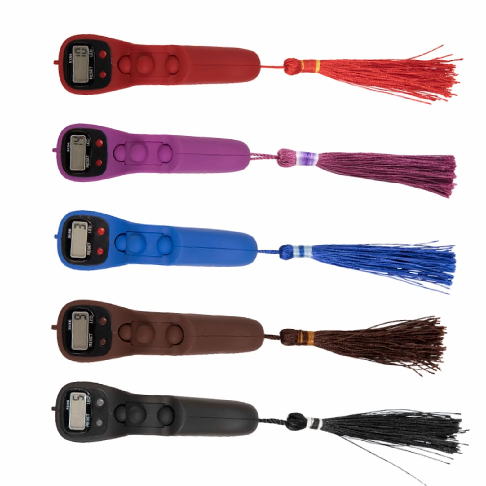 Contador de conteo LED portátil digital de mano con retroiluminación escolar de 5 dígitos número clickers juego deportivo