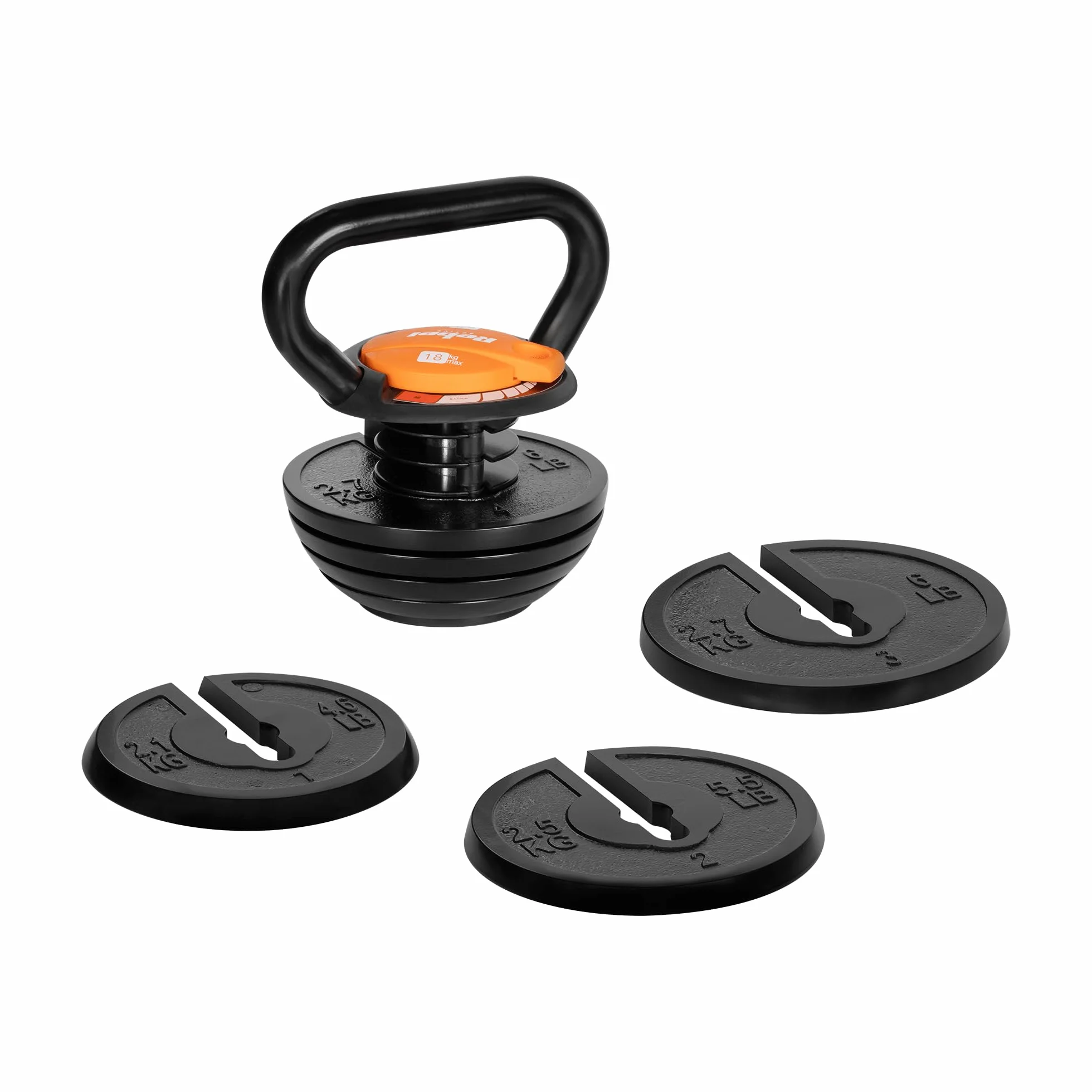 Pesa rusa rebelde hierro fundido automático ajustable 18 kg RBA-2324-18