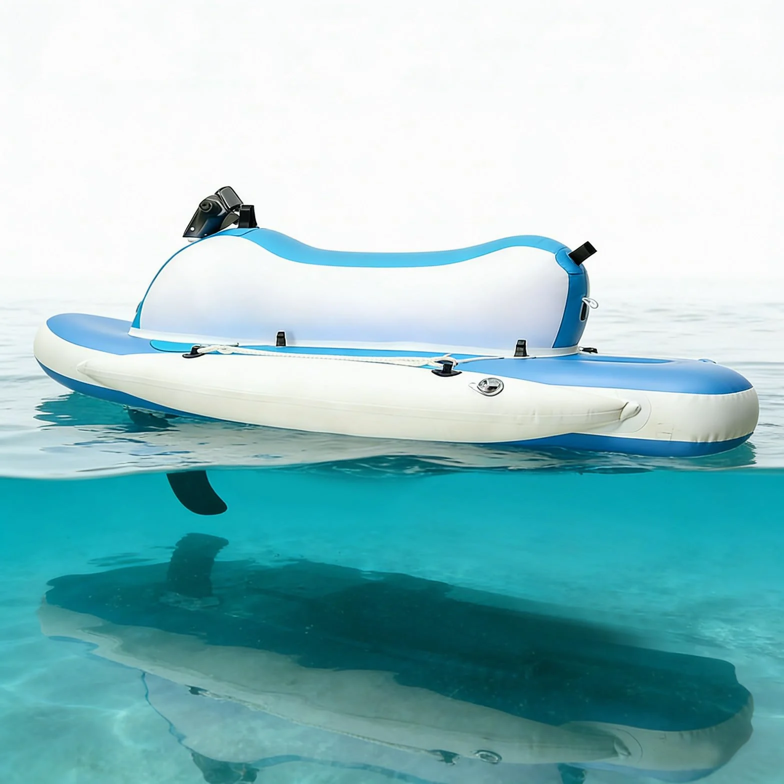 Kayak Hinchable 2 Personas con Diseño Náutico Portátil Unpowered | Crucero familiar estable, PVC resistente, remo incluido, aventuras en lagos y ríos, transporte fácil