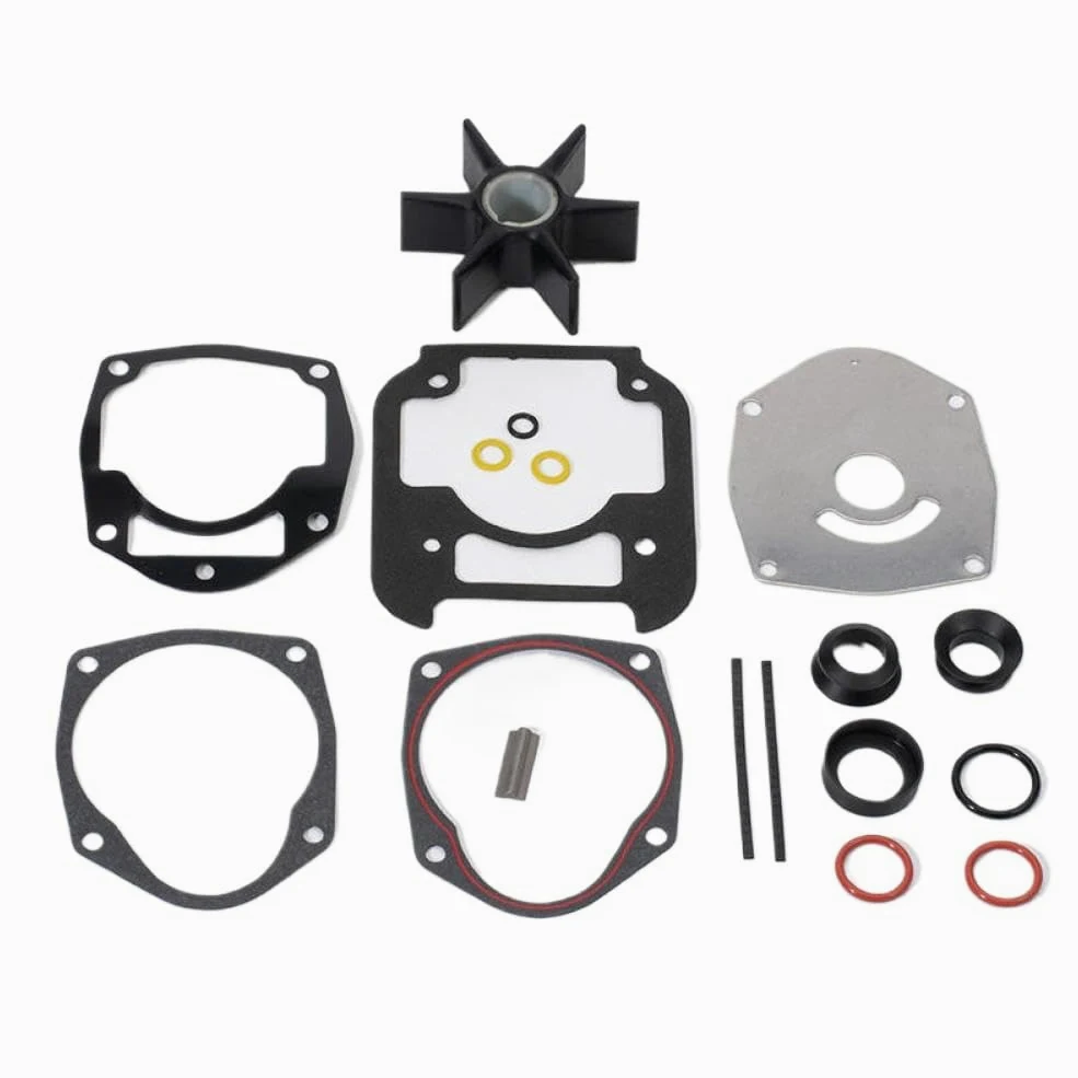 Kit de reparación de bomba de agua 8M0142980 8M0205803 compatible con motor de barco Quicksilver 3.4L V6 4.6L V8