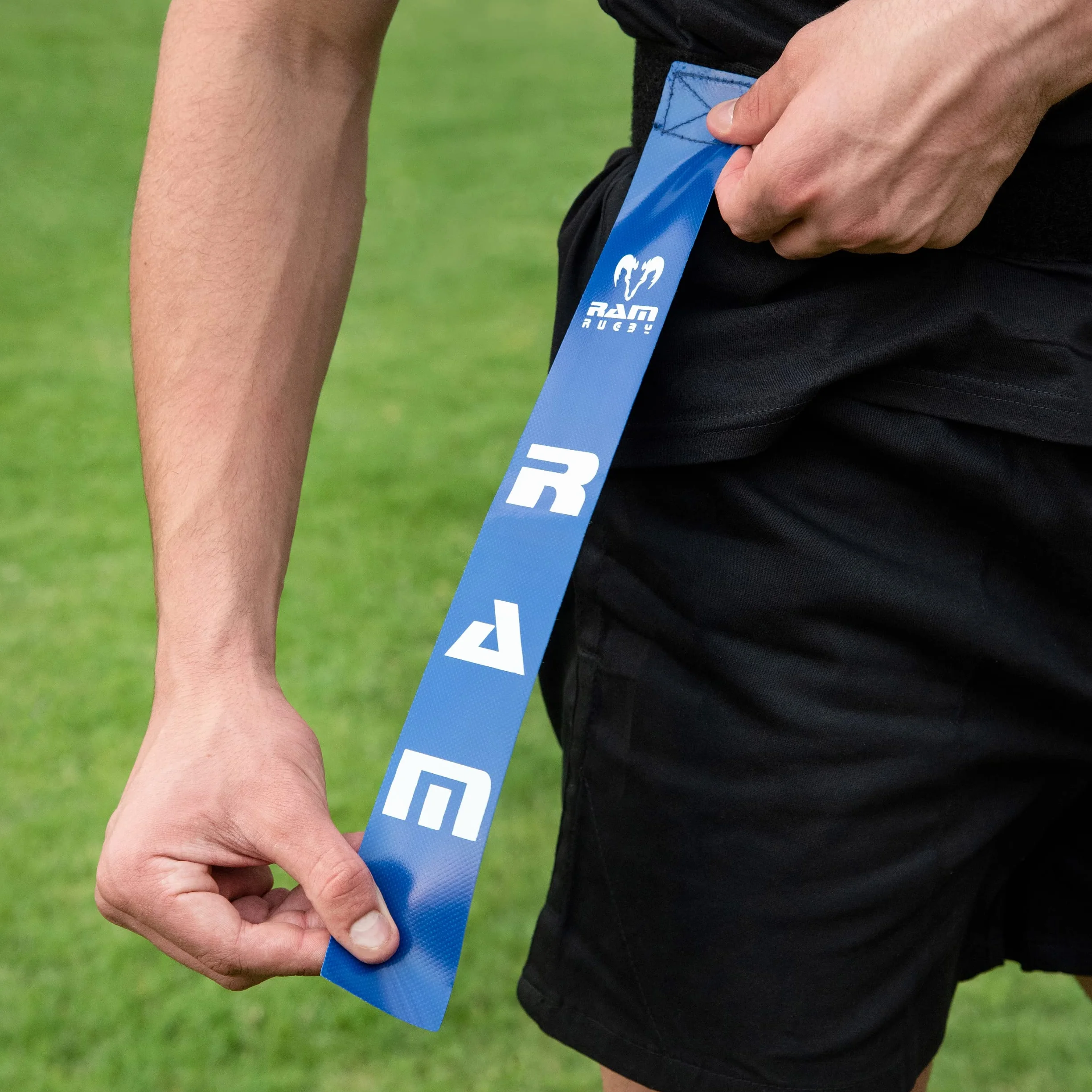 Ram Rugby cinturones de etiqueta – Set de 10 cinturones y 20 etiquetas – disponible en 6 colores – 2 tamaños