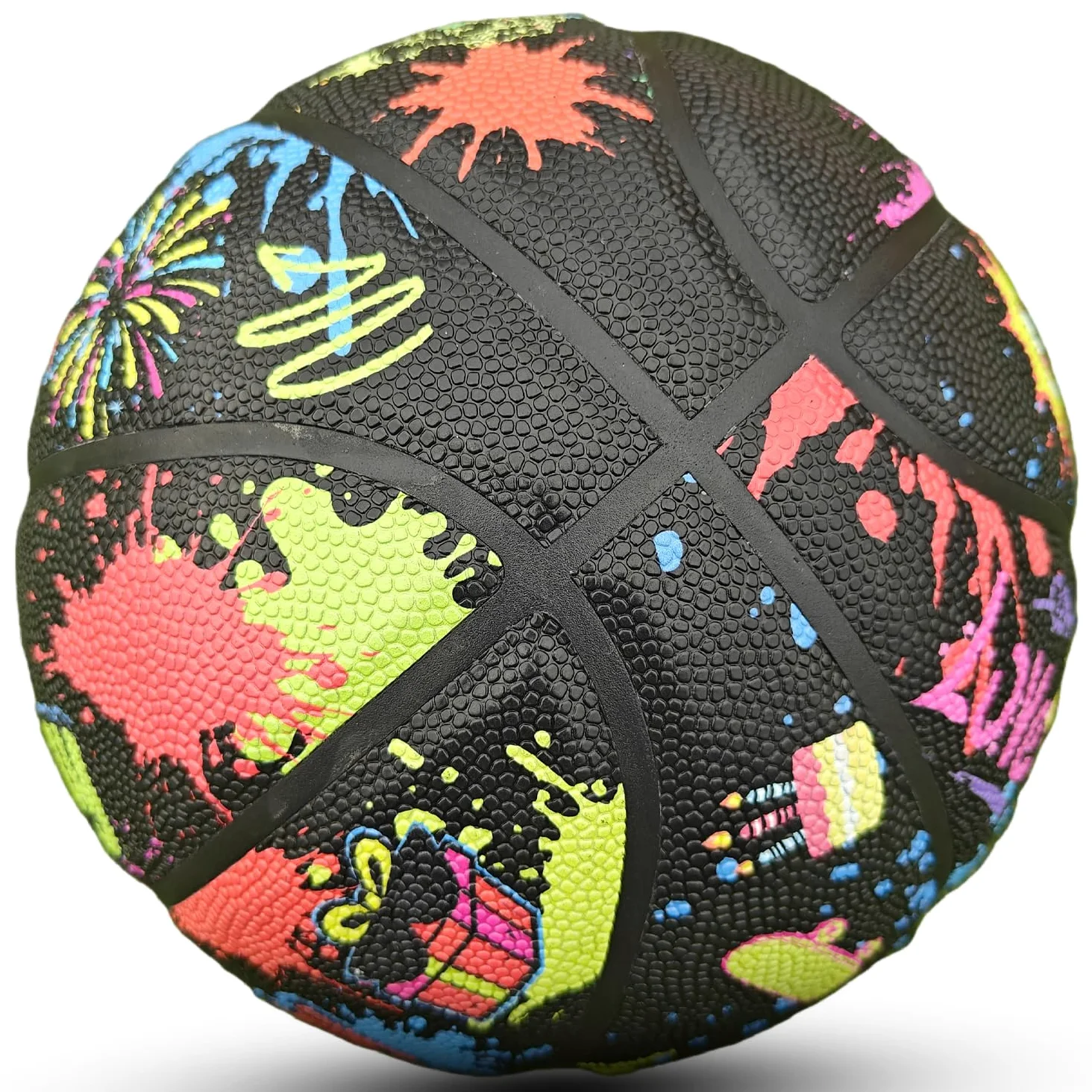 Balón de baloncesto de piel sintética, tamaño oficial 7 (29.5 pulgadas), talla 6 (28.5 pulgadas), talla 5 (27.5 pulgadas), pelota de regalo de cumpleaños para interiores y exteriores