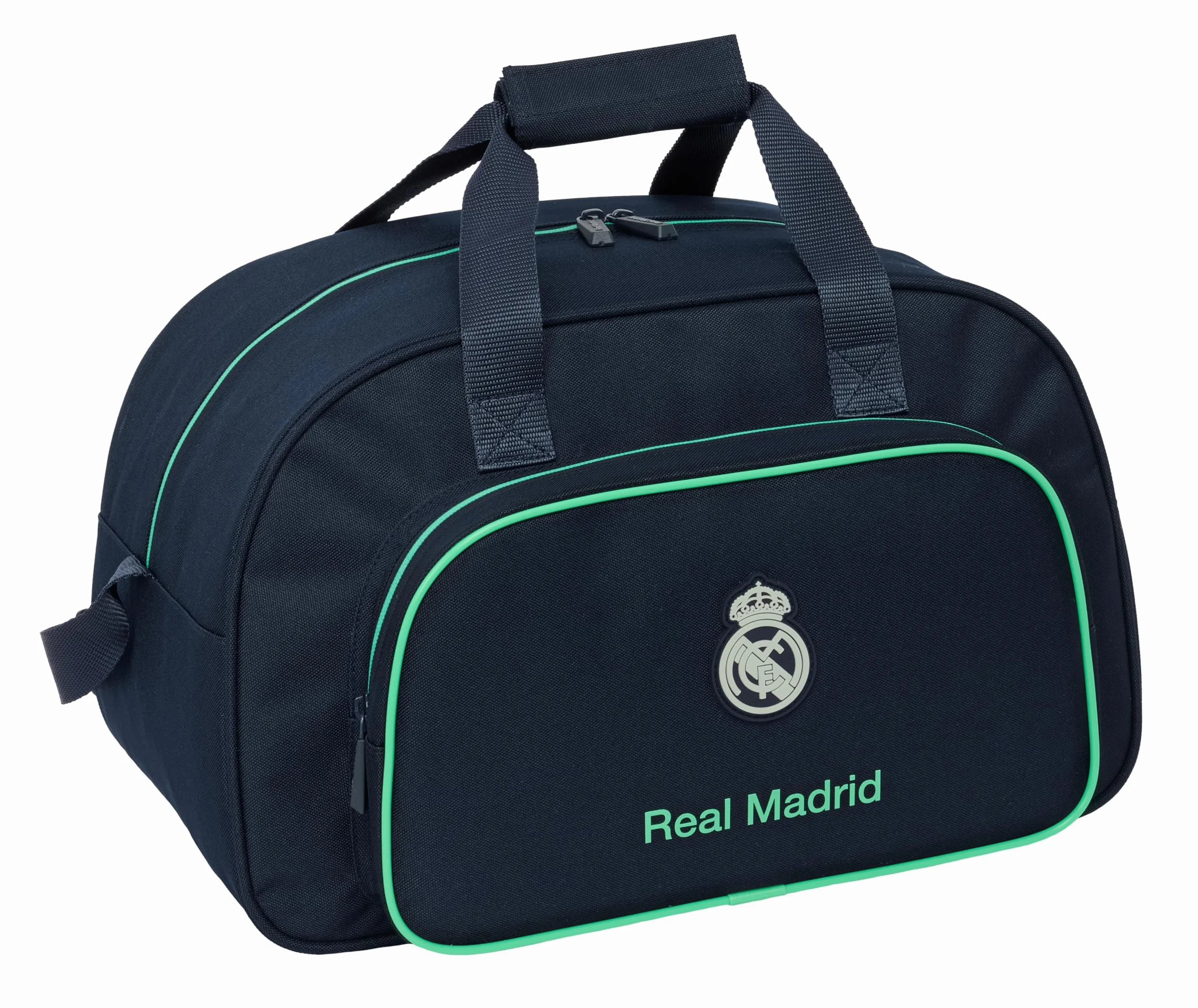 Real Madrid 2ª EQUIPACIÓN 25/26 - Bolsa de Deporte, Mochila, Ideal para Niños de Diferentes Edades, Cómoda y Versátil, Calidad y Resistencia, 40x23x24 cm