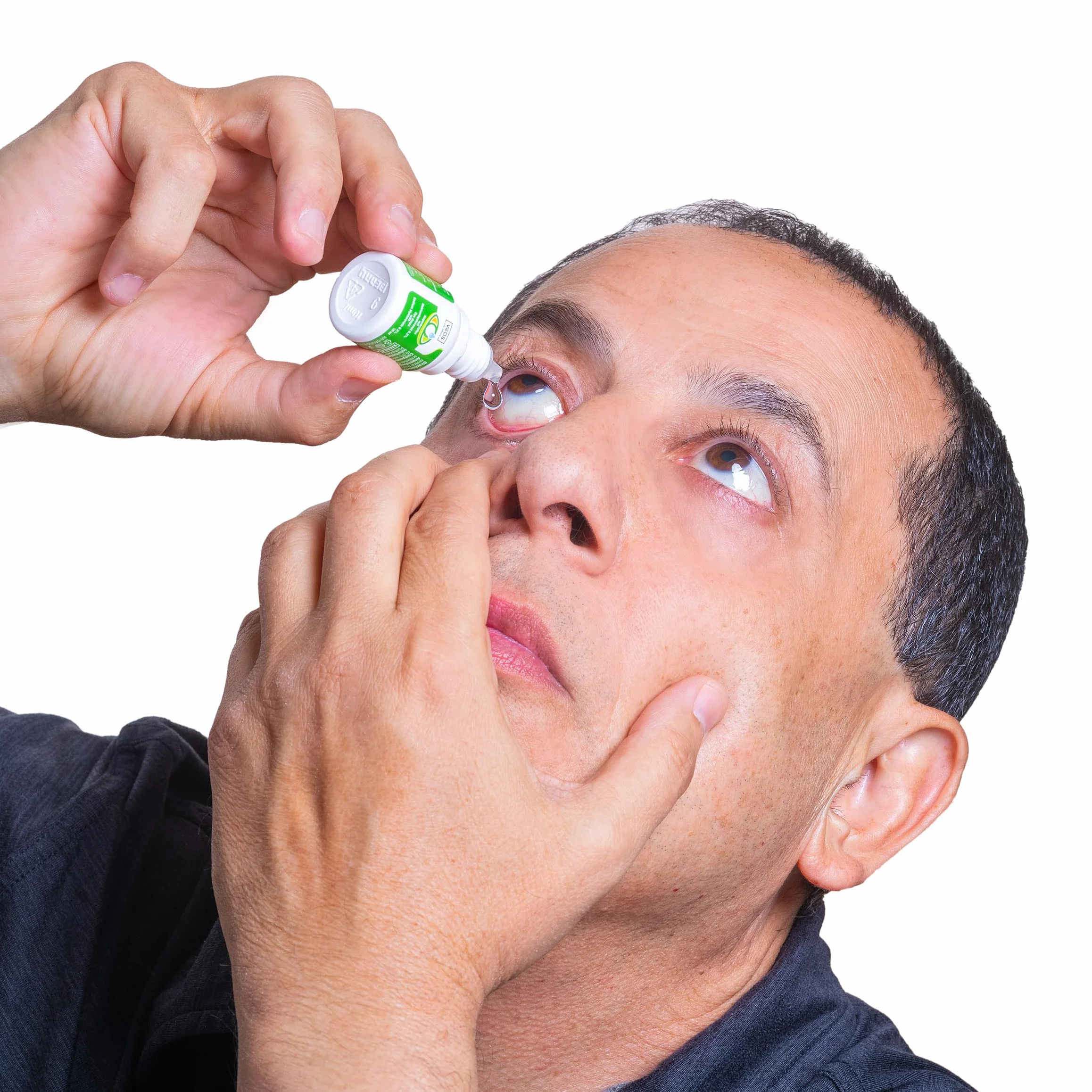Colirio Ocular VEOS PHARMA con Hialuronato de Sodio 0,2% 10ml Paquete de 2 - Gotas para Ojos Secos, Rojos e Irritados