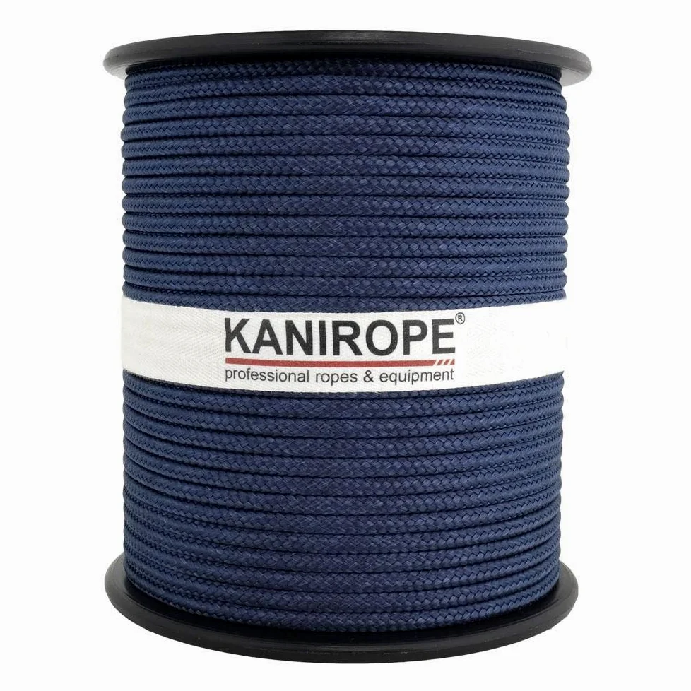 PP cuerda cuerda de polipropileno (SH 5 mm 100 m Color Azul Marino (0112) trenzado