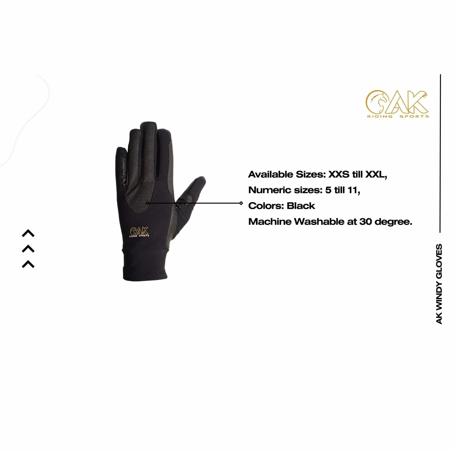 AK AKRS-6624 - Guantes de equitación unisex cálidos a prueba de viento y para uso diario