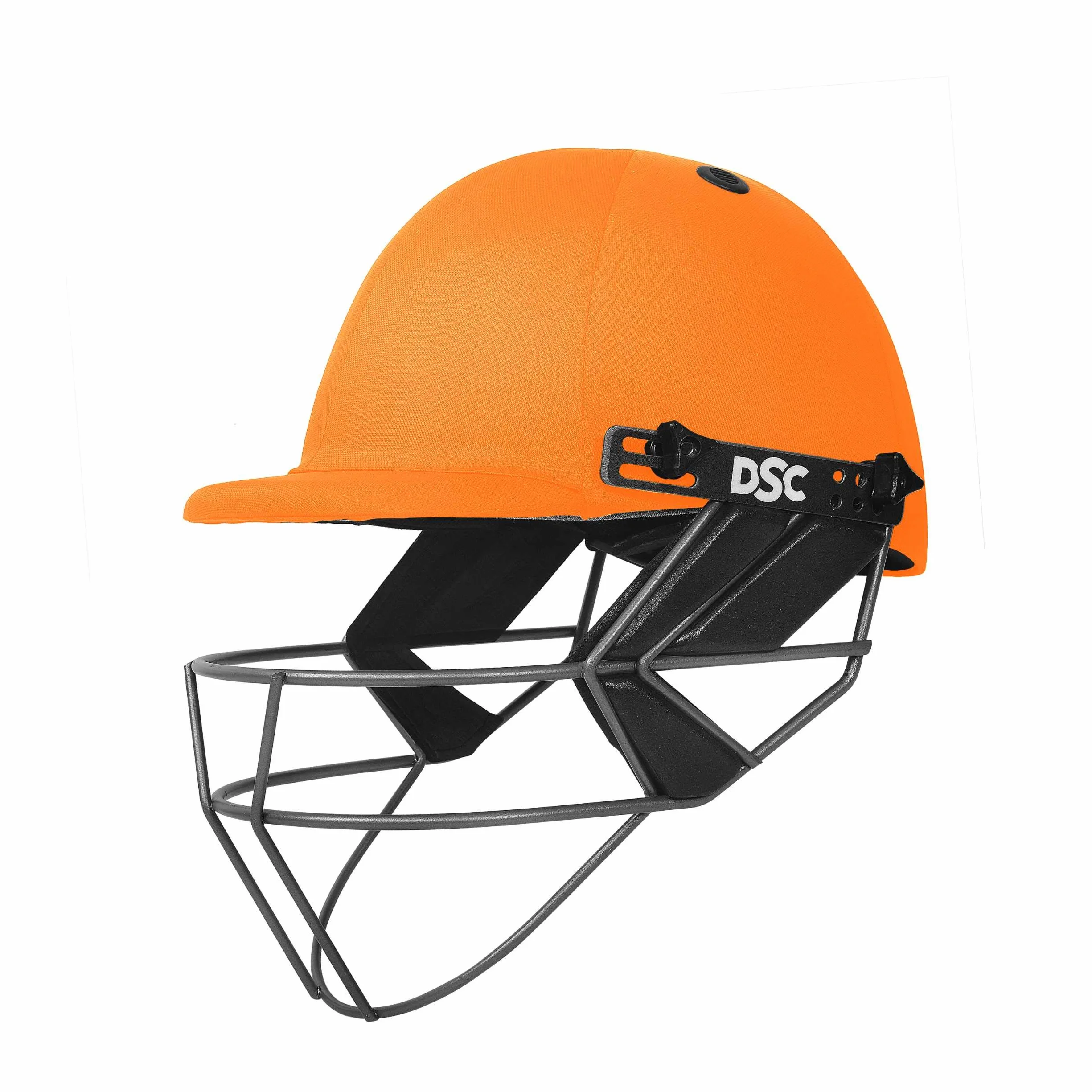 DSC Fort 44 Casco de críquet, Hombres, Naranja, XL