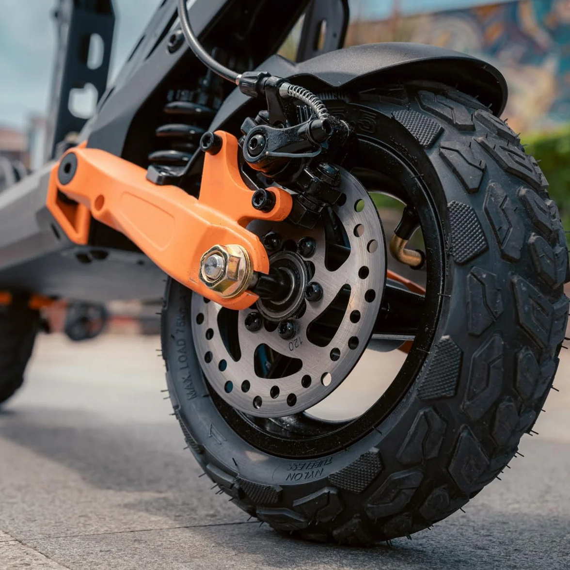 KuKirin G2 Pro Patinete Eléctrico Adultos 65km Autonomía 9 Pulgadas Neumáticos Vacío Offroad Plegable IP54 120kg