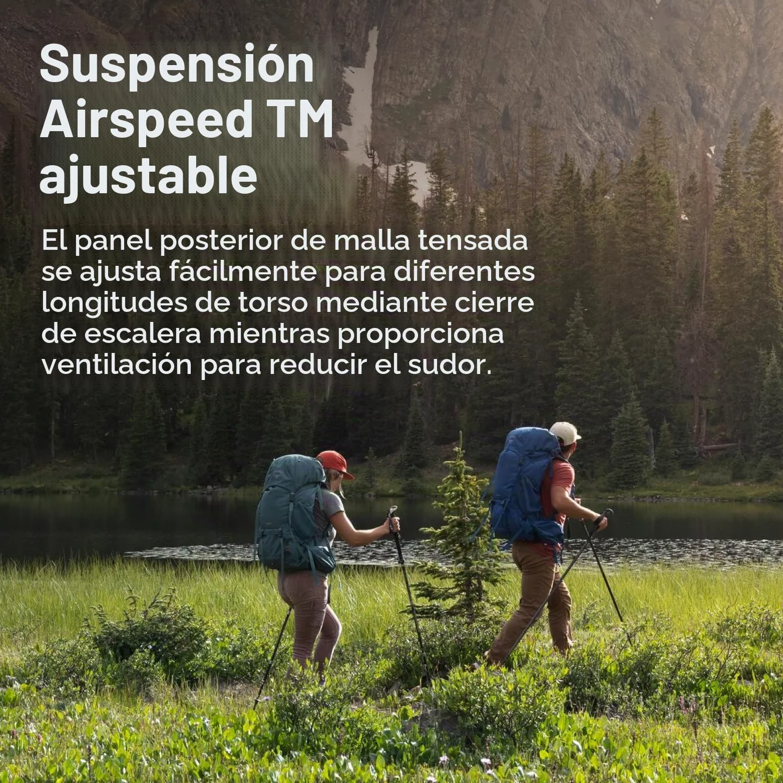 Osprey Rook Hombre Mochila, 50L, Histosol Brown/Rhino Grey, O/S