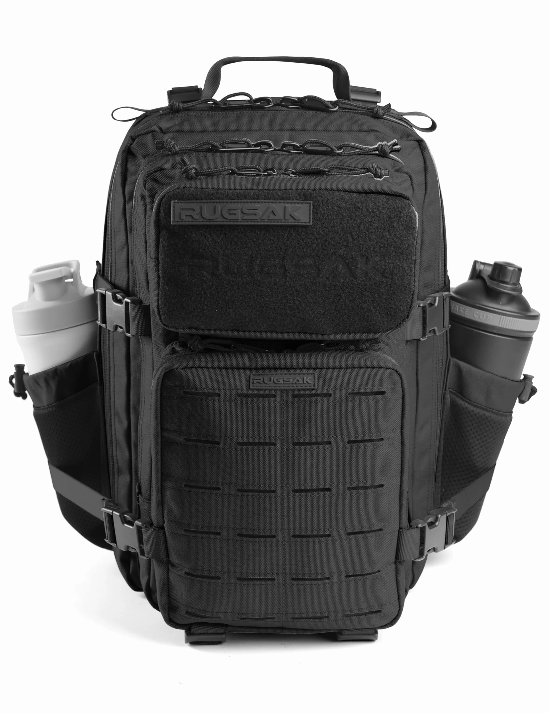 RUGSAK Alpha Mochila táctica [15-25L] impermeable y extremadamente resistente | Mochila militar de supervivencia | para trabajo al aire libre, senderismo, camping y gimnasio, mochila de viaje Molle