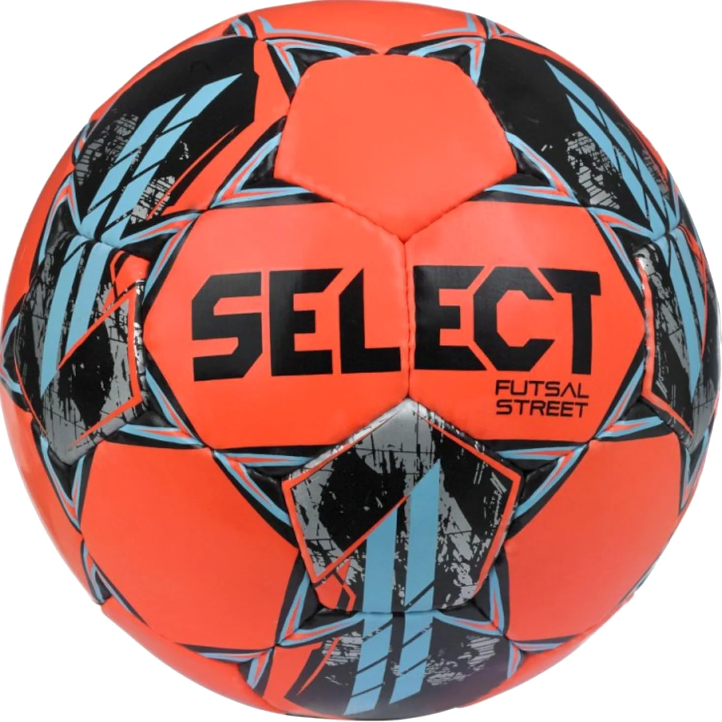 Select Futsal Street Ball Street Ora-BLU - Balón de fútbol Unisex, Color Naranja, Talla 4 EU
