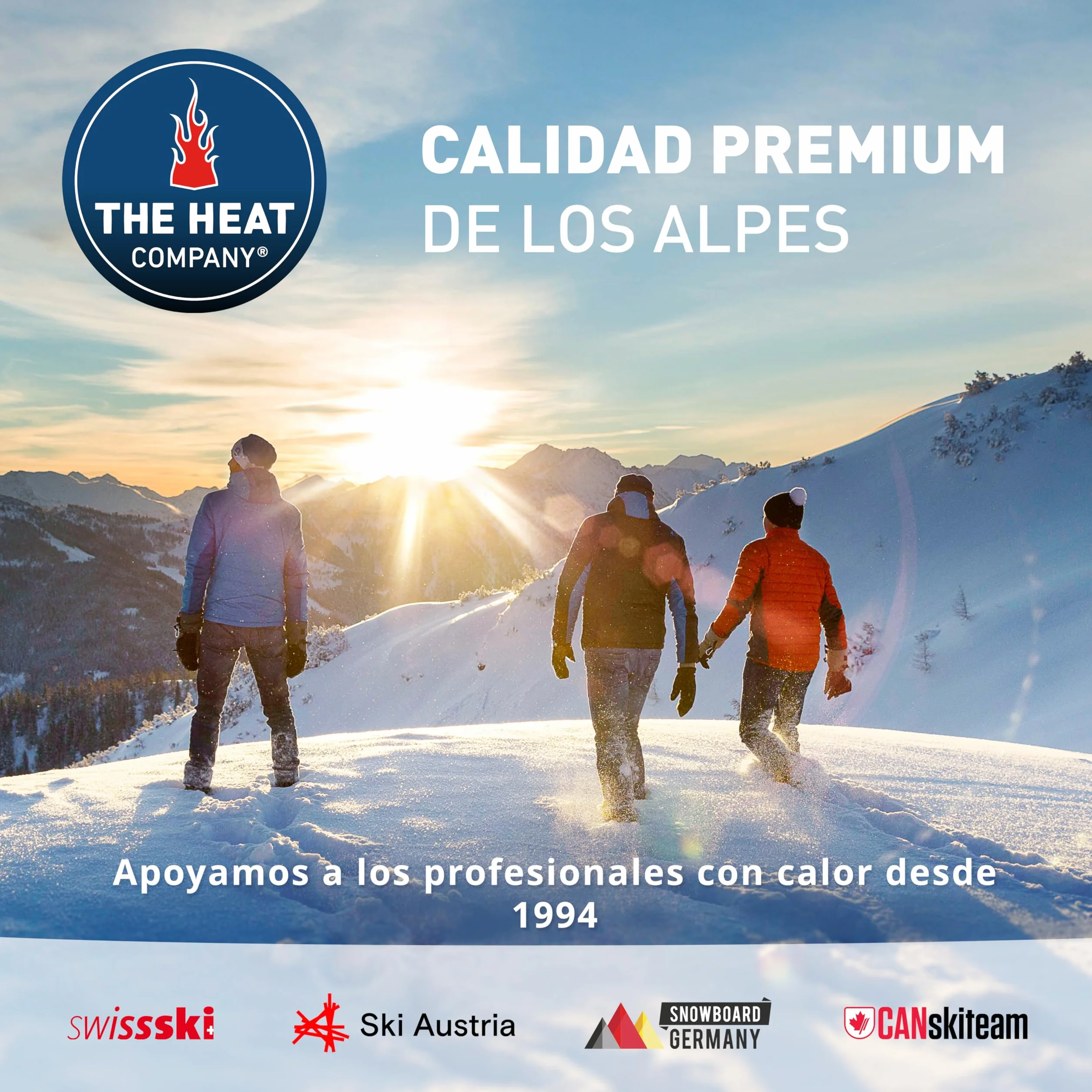 THE HEAT COMPANY Calentador Cuerpo 10 Piezas Adhesivo Espalda Cuello Calor 12 Horas Activado por Aire