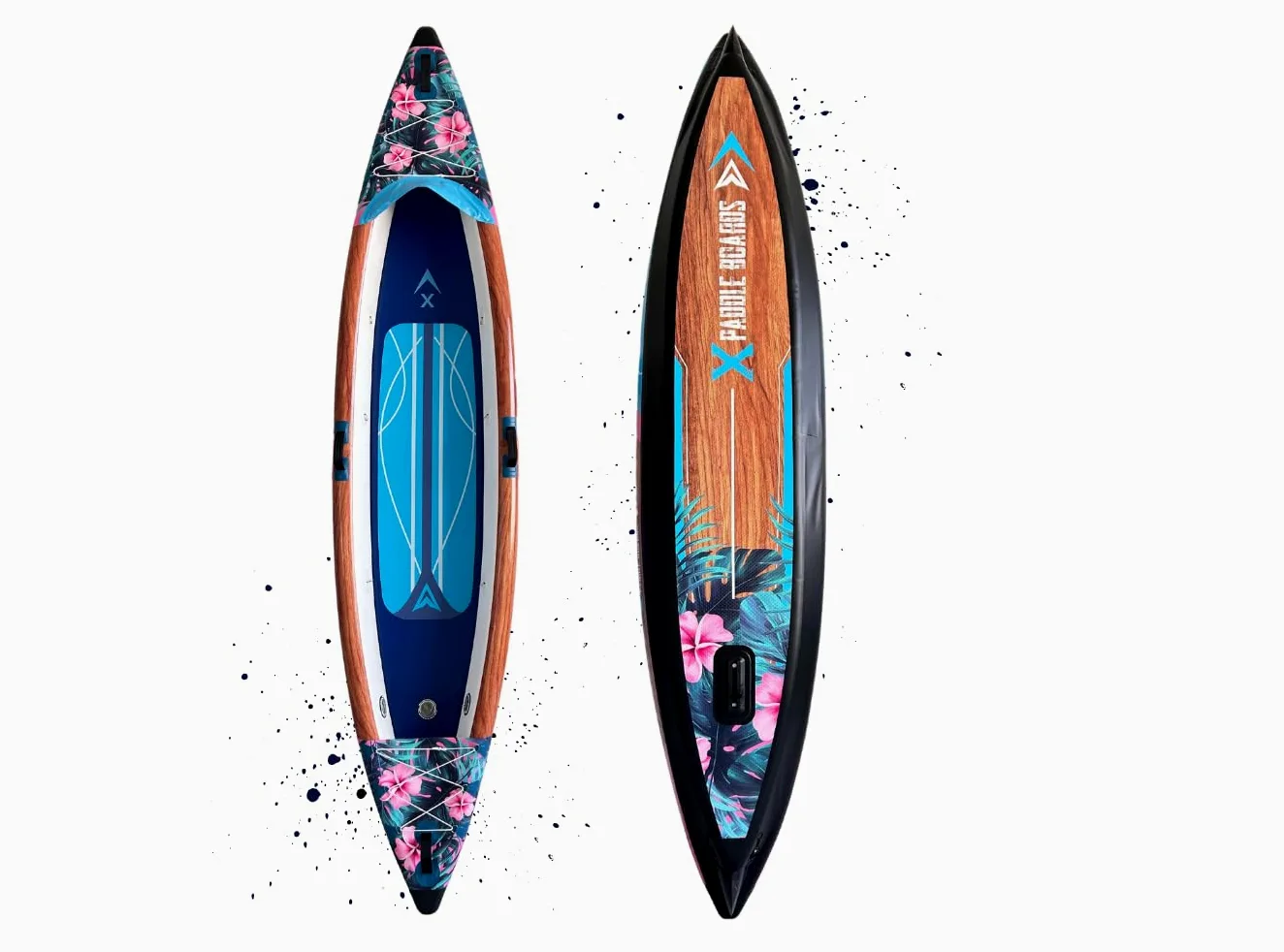 Canoa Kayak Inflable 1 Plaza Dropstitch 366 x 75 x 42 cm K-Hawaii