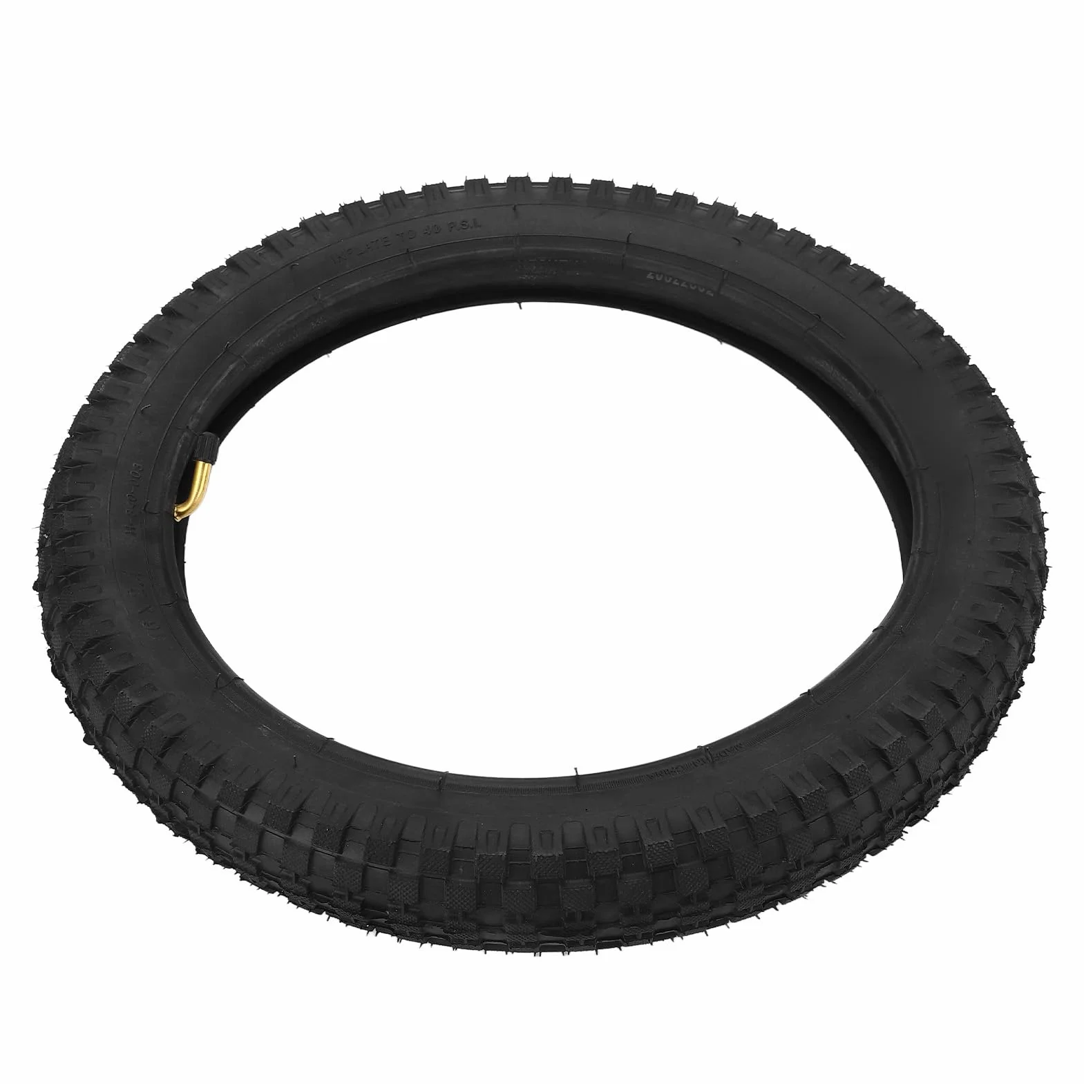 Neumático de Bicicleta para Niños de 16 Pulgadas Neumático de Bicicleta de Cross 16x2,4 Neumático de Bicicleta para Niños de 16x2,4 Cámara de Neumático de 16x2,4 Neumático