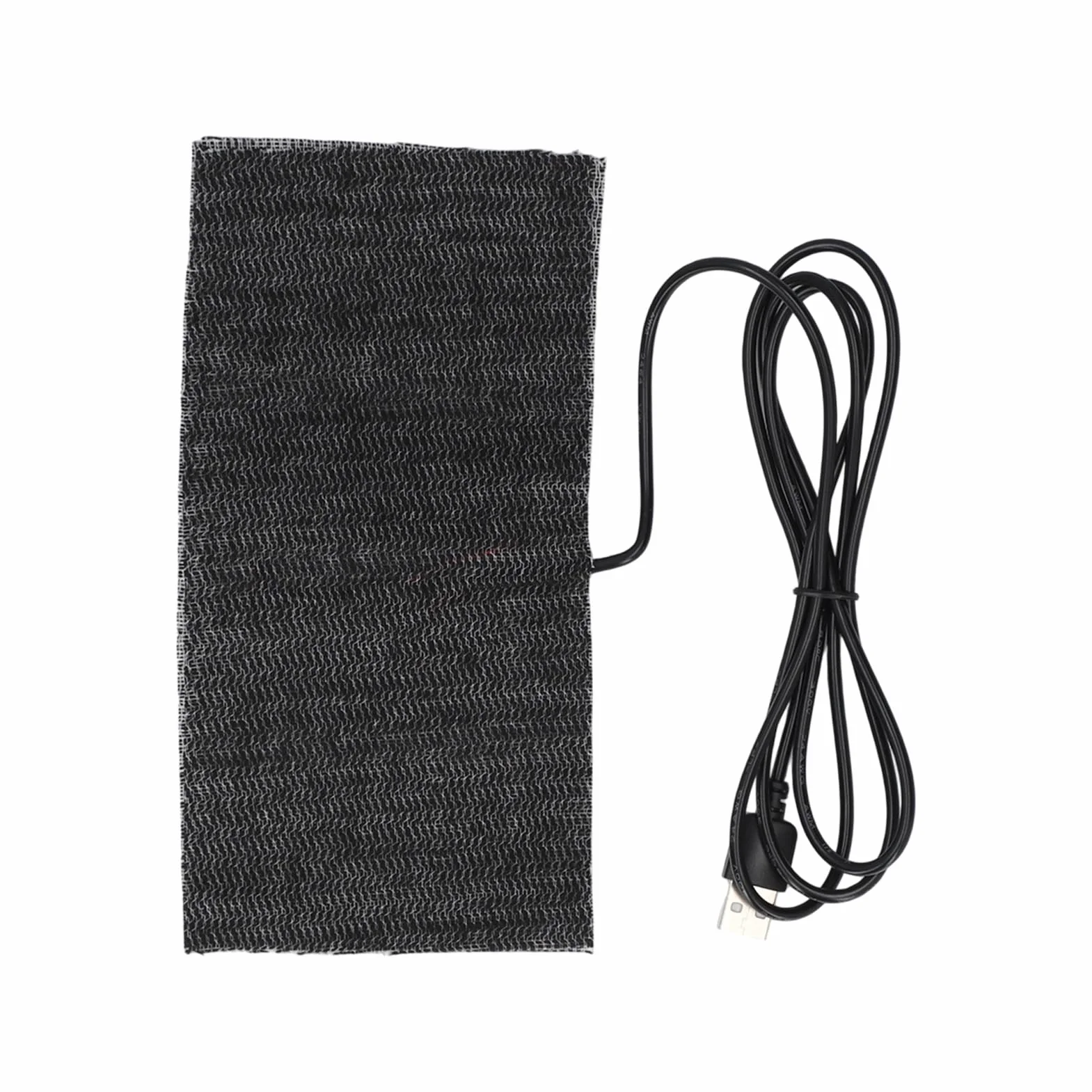 Hilitand Almohadilla eléctrica 5V USB Calentador para Mascotas 35-45°C 7.87x3.94 Pulgadas Negro