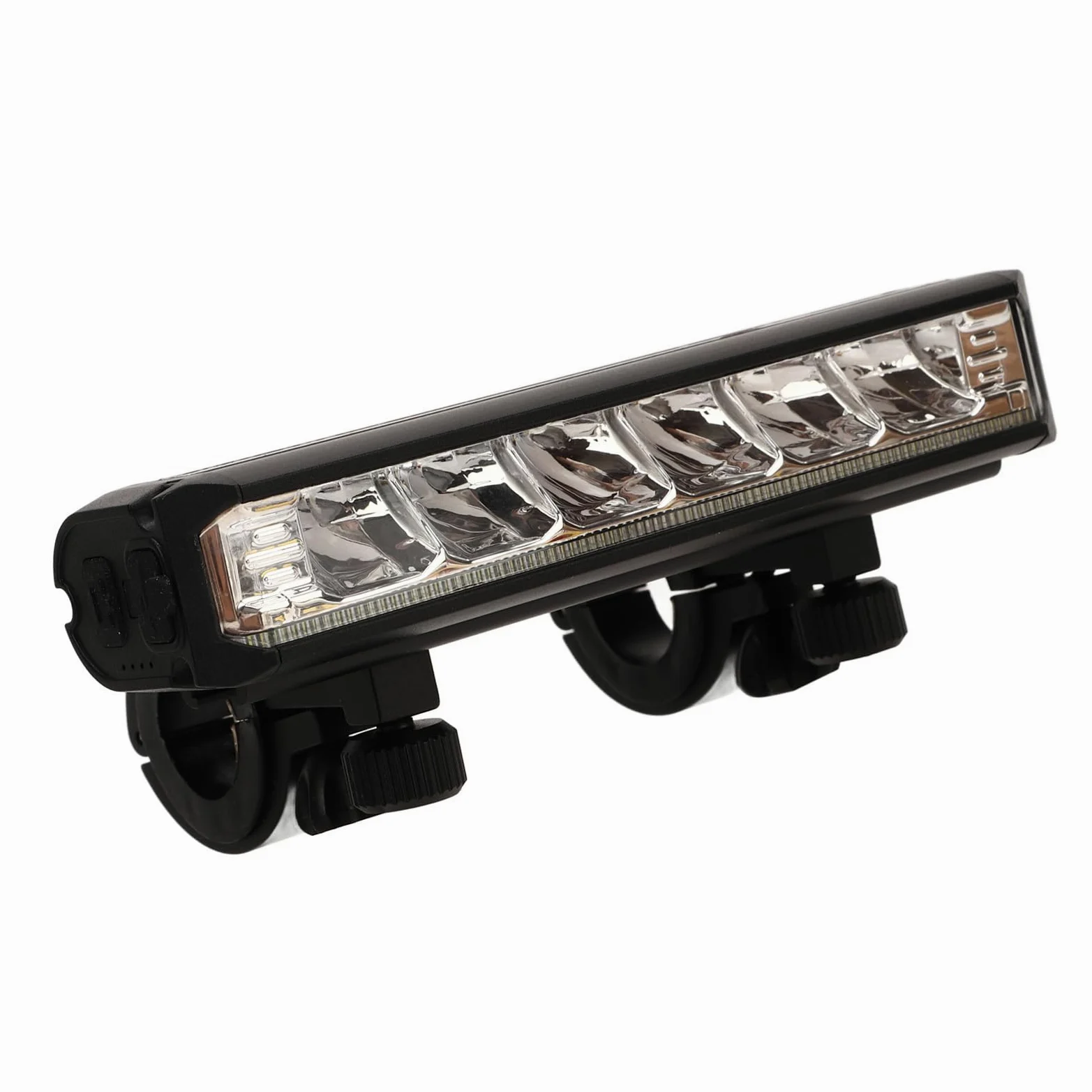Luz para Bicicleta, Recargable por USB, 6 Luces de Aleación de Aluminio de Alto Brillo, Multimodo, Ahorro de Espacio, Juego de Luces para Bicicleta para Correr Al Aire