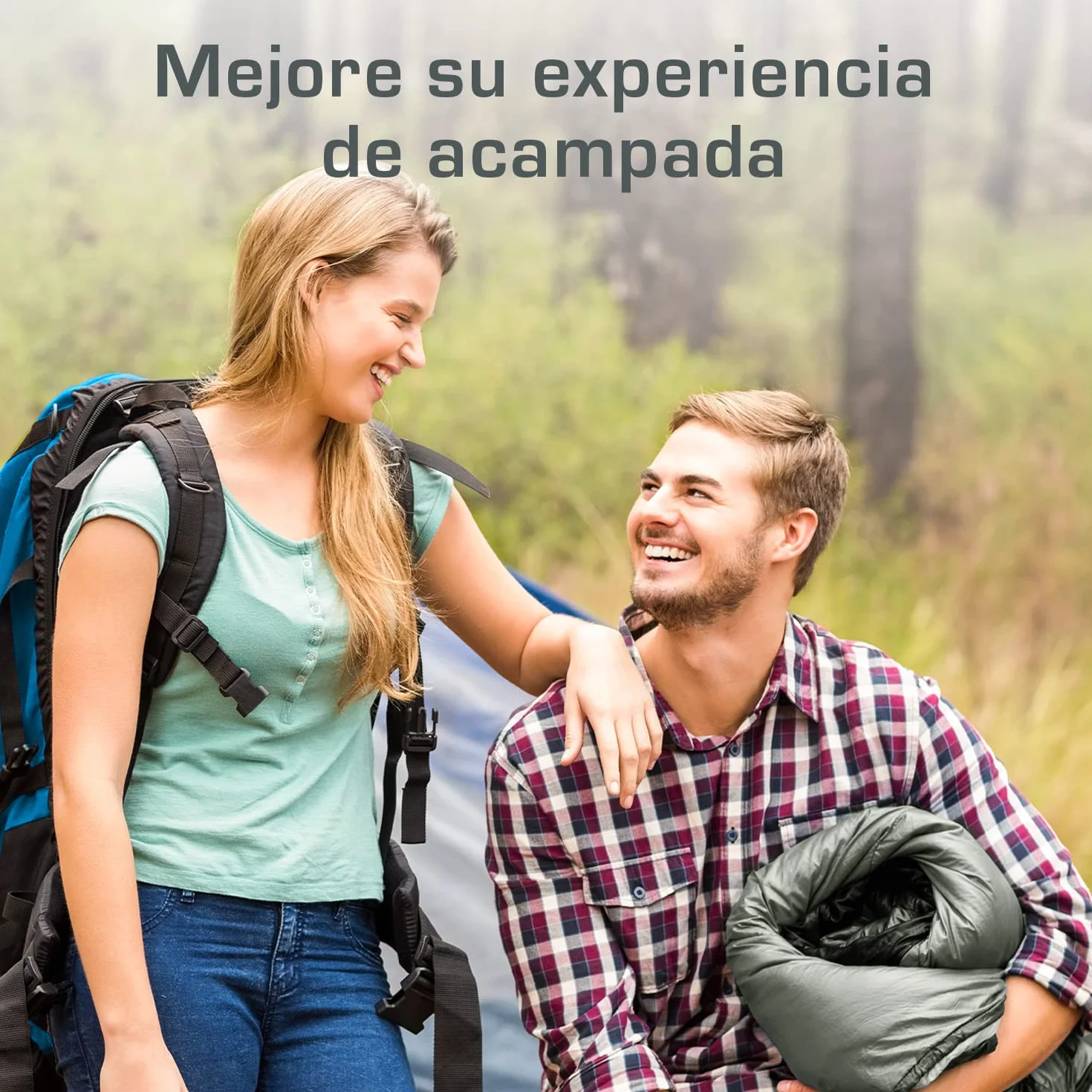 Active Era Saco de Dormir Ligero, 950 g, cálido, Transpirable para Adultos y niños. 10°C a 15°C, Uso Extremo -3°C. Campismo, Viajar, Senderismo, Interior y Exterior - 190 x 75cm