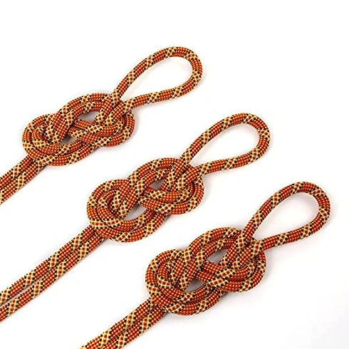 Cuerda Escalada,Cuerda Paracord Cuerda dinámica de escalada de roca Senderismo al aire libre 9.8mm 10,5 mm Diámetro Diámetro Cuerda de potencia de alta resistencia Cuerda de cordón de seguridad Surviv