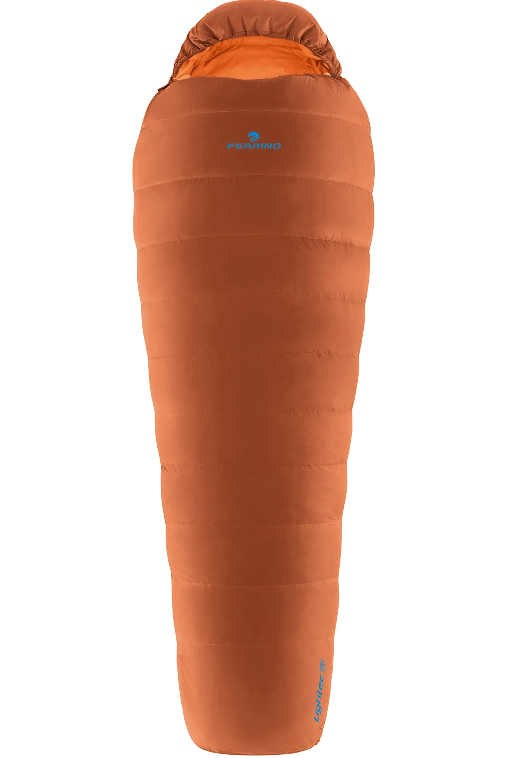 Ferrino Lightec - Saco de Dormir Unisex para Adultos, Naranja, Talla única