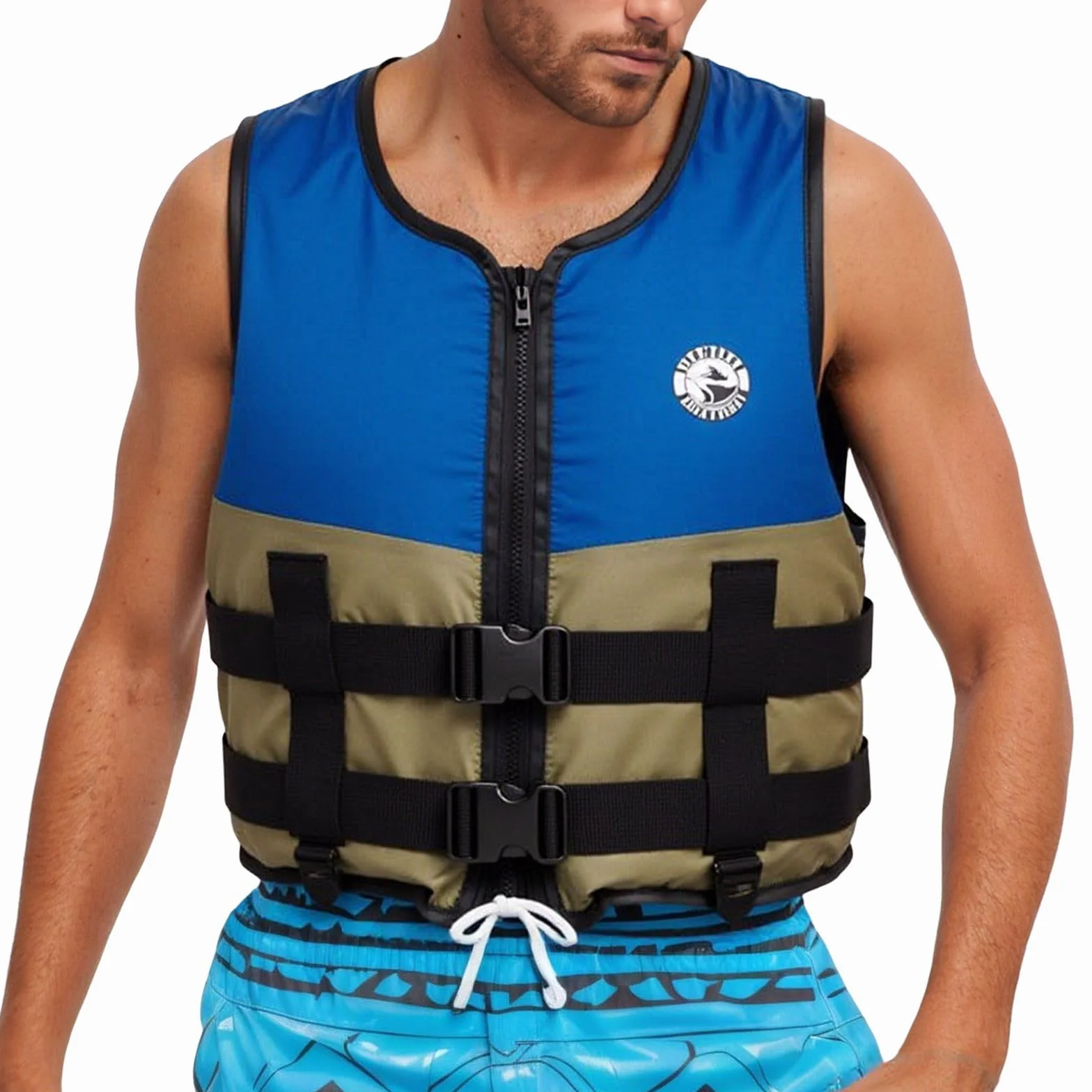 Genérico Chaleco de Ayuda a la Flotabilidad, Flotador Ajuste Fácil Cinturón Ajustable, para Navegación de Vela Ligera y Otras Actividades Acuáticas, Unisex