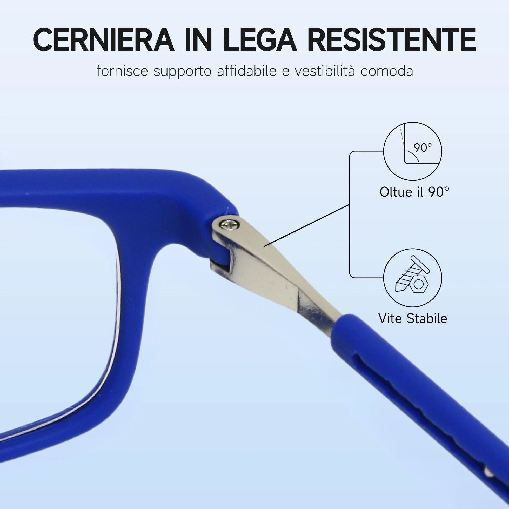 NEW VISION Gafas Presbicia Hombre 2 PACK, Cierre Imán, Longitud Ajustable, Gafas de Lectura, NV2904