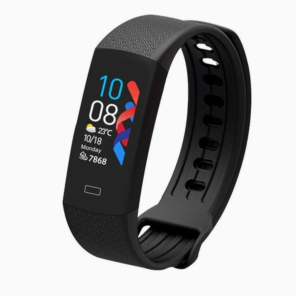 Pulsera inteligente de fitness con control remoto para el cuerpo, pulsera de actividad física, impermeable, reloj inteligente para presión arterial deportiva (paquete de 3)