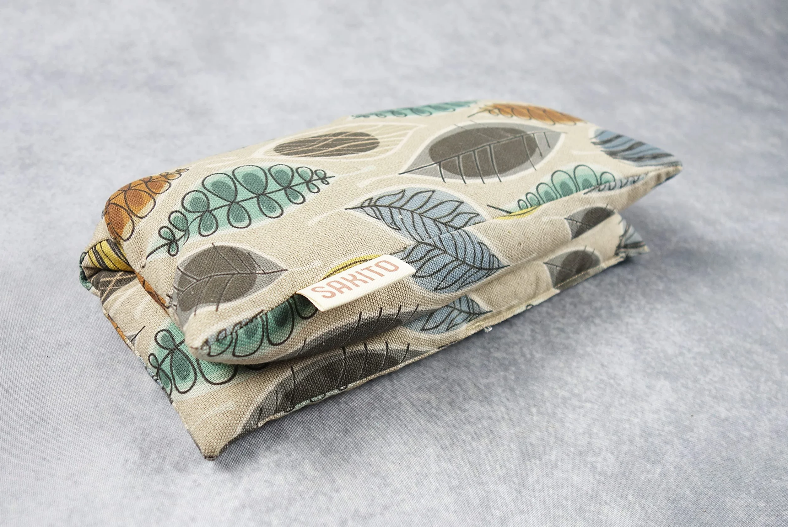 Saco Semillas Microondas 25x25 cm Cojin Térmico Natural Cervicales Lumbalgia Calor Frio Gran Retencion Calor Duradero Tela Primera Calidad Aroma Lavanda