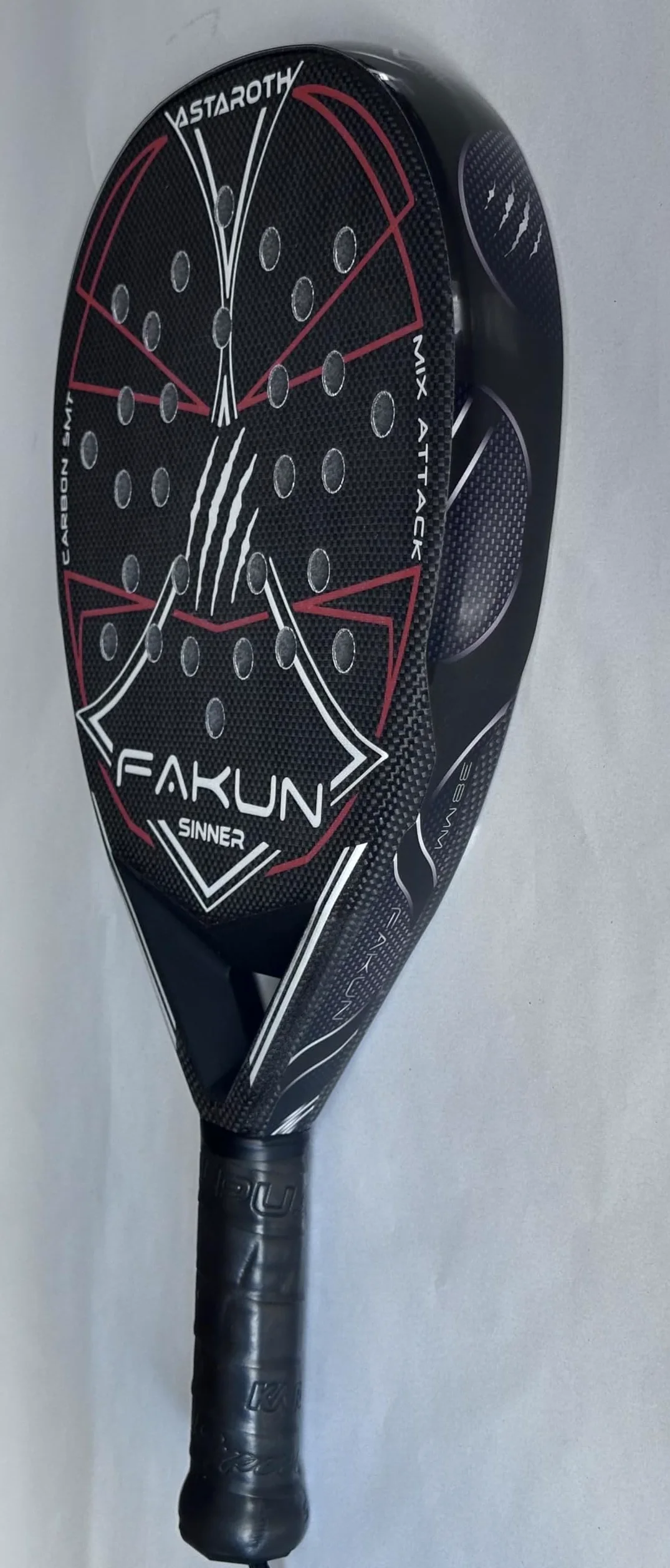 FAKUN Pala de Padel ASTAROTH ROJA-Blanca