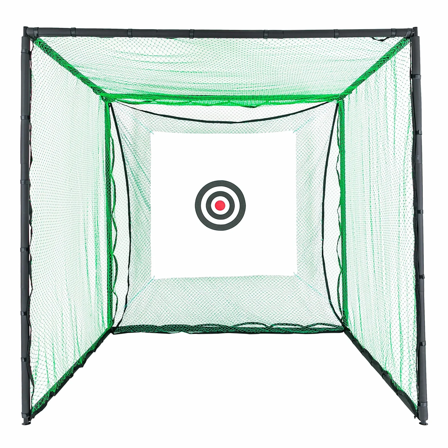 Red de golpeo de golf 8 pies jaula práctica interior exterior pantalla impacto